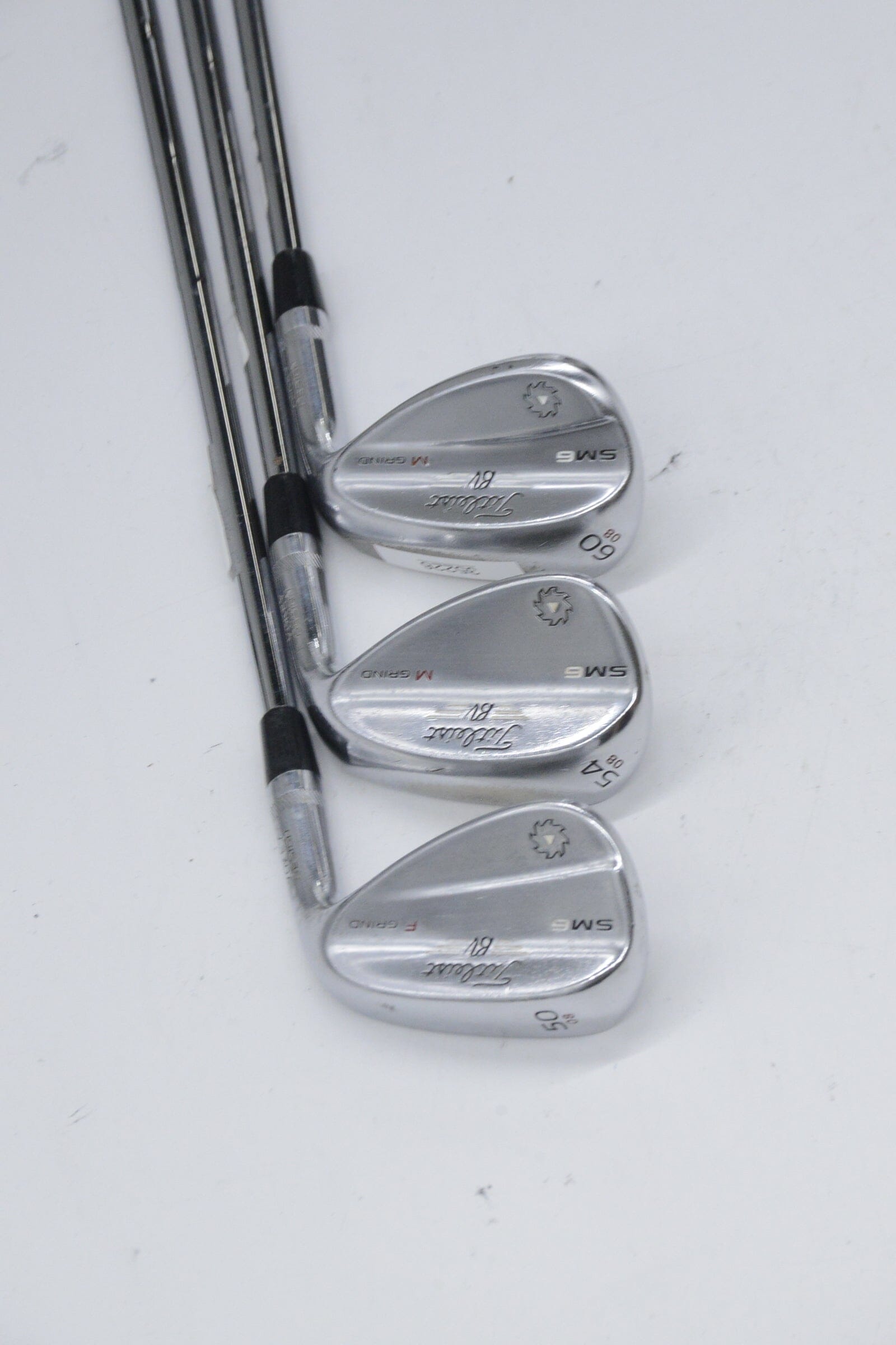 Titleist Vokey SM6 Tour Chrome 50, 54, 60 Degree Wedge Set Wedge Flex