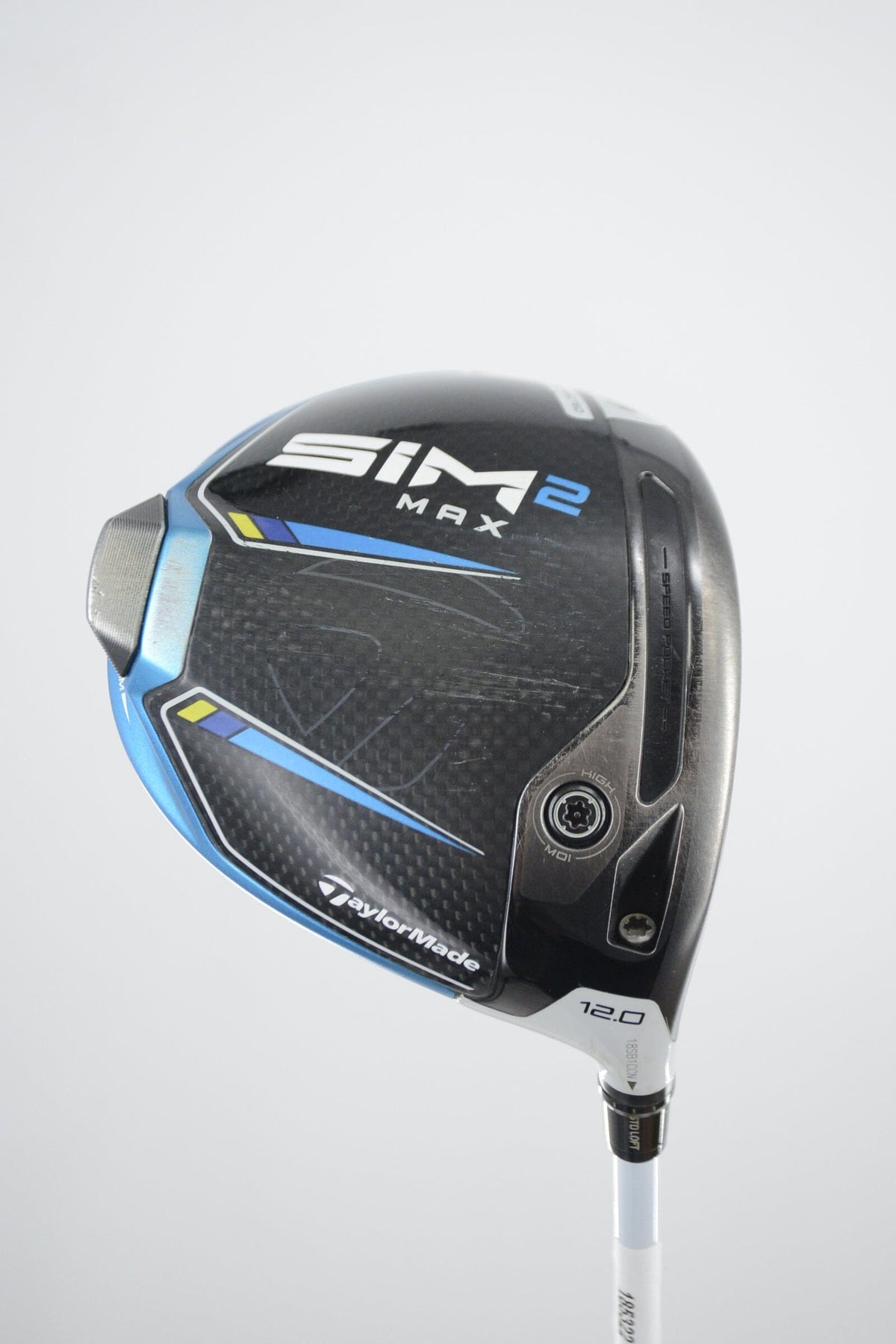 TaylorMade SIM2 Max 12 Degree Driver SR Flex 45.75" Golf Clubs GolfRoots 