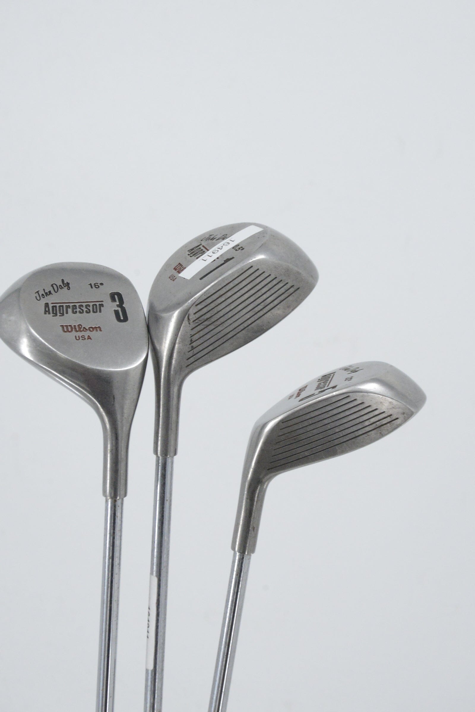 Wilson Agressor D, 3W, 5W Wood Set R Flex Golf Clubs GolfRoots 