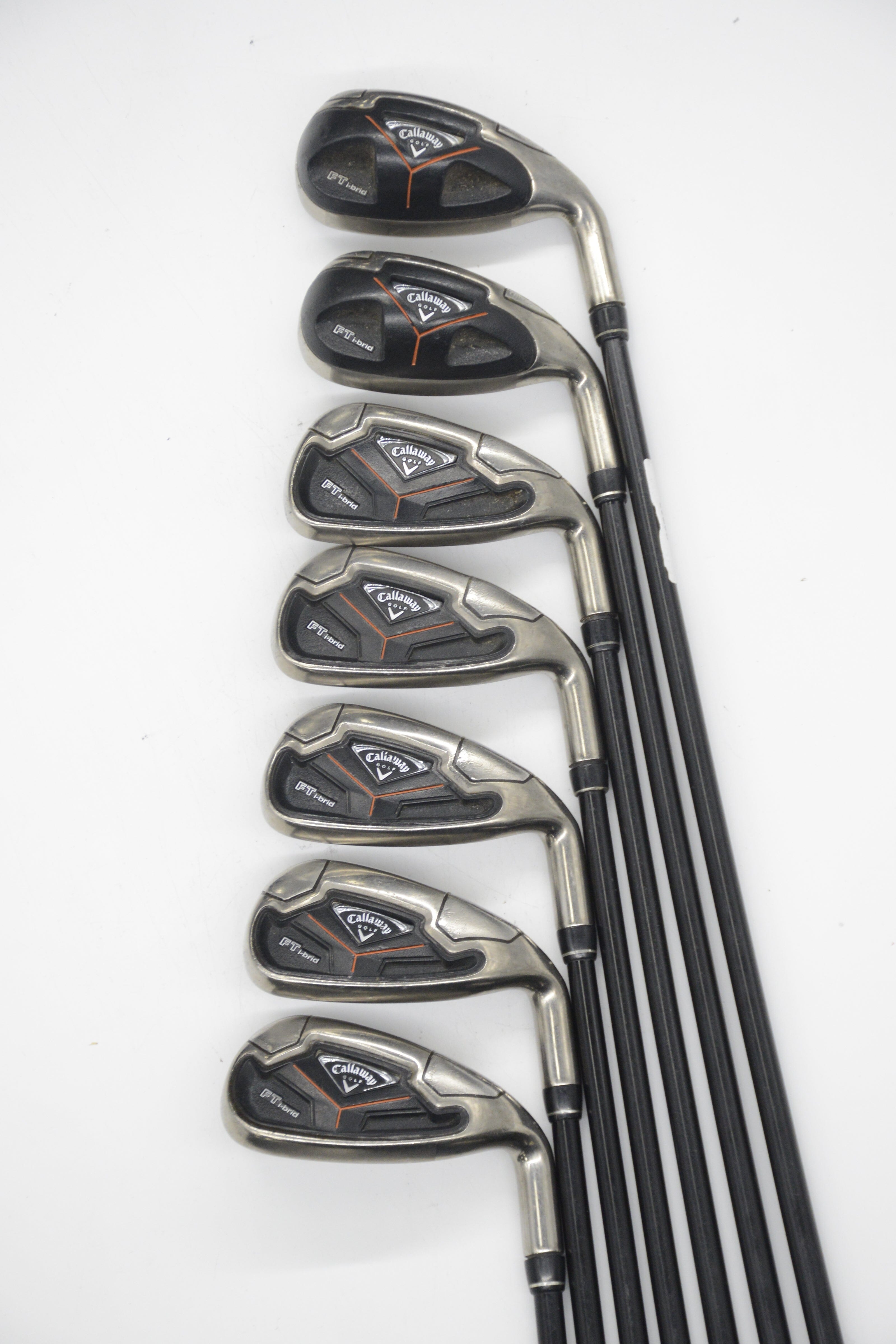 Callaway Ft I-Brid 4-PW Iron Set R Flex -0.5" Golf Clubs GolfRoots 