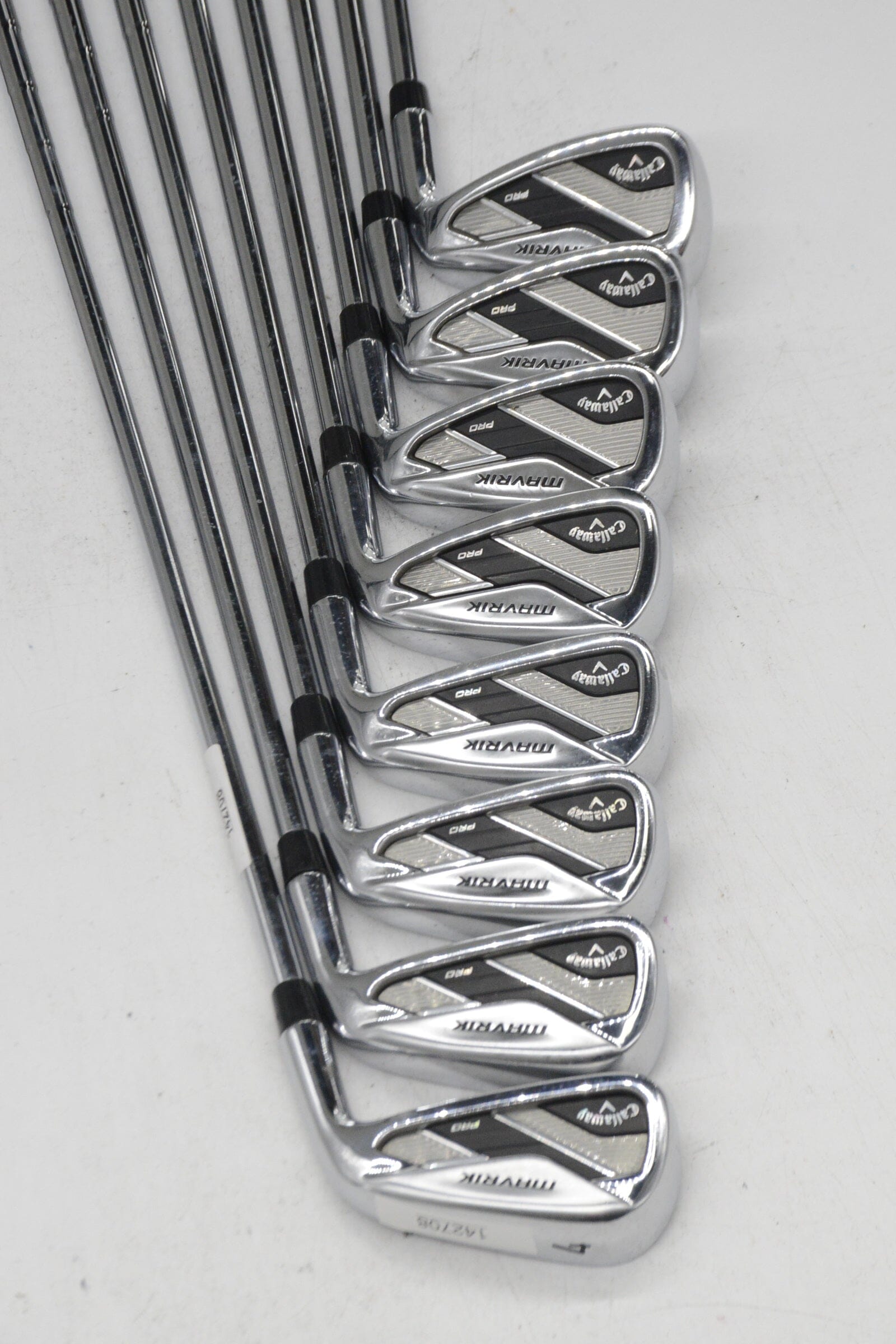 Callaway Mavrik Pro 4-AW Iron Set R Flex +0.5" Golf Clubs GolfRoots 