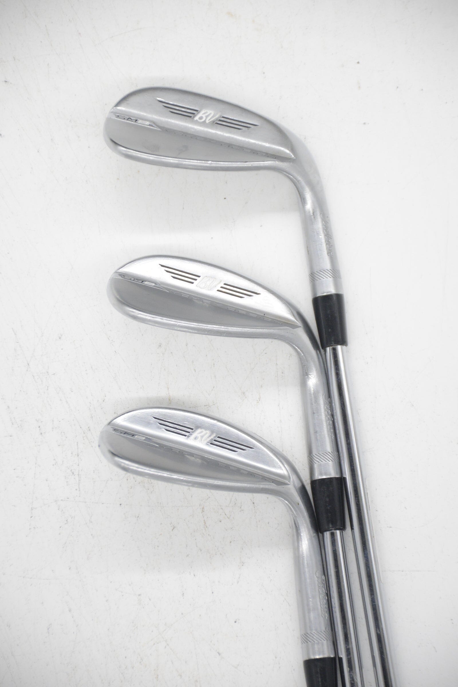 Titleist Vokey SM8 Tour Chrome 52, 56, 60 Degree Wedge Set Wedge Flex Golf Clubs GolfRoots 
