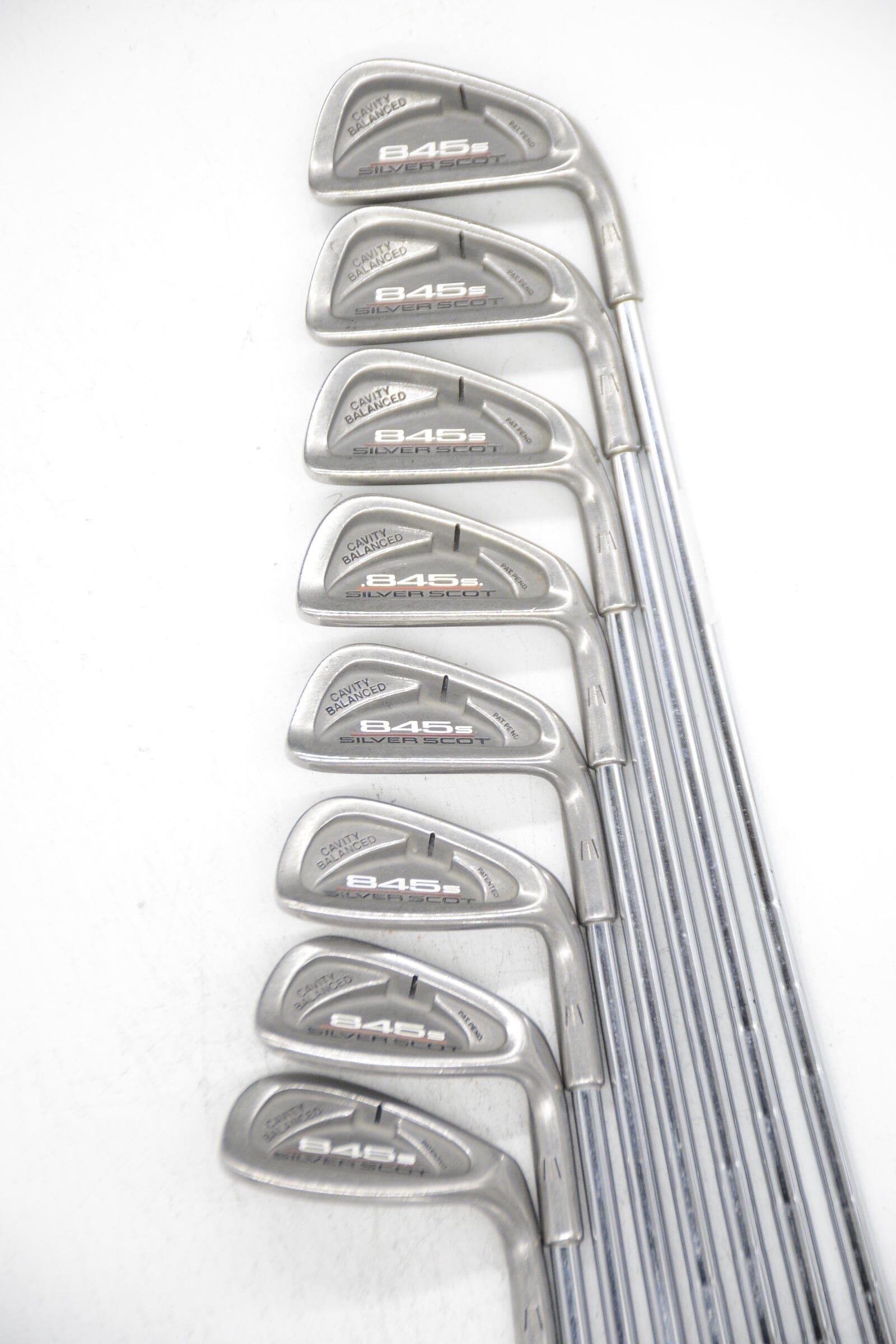 Tommy Armour 845S Silver Scot 3-PW Iron Set S Flex Std Length Golf Clubs GolfRoots 