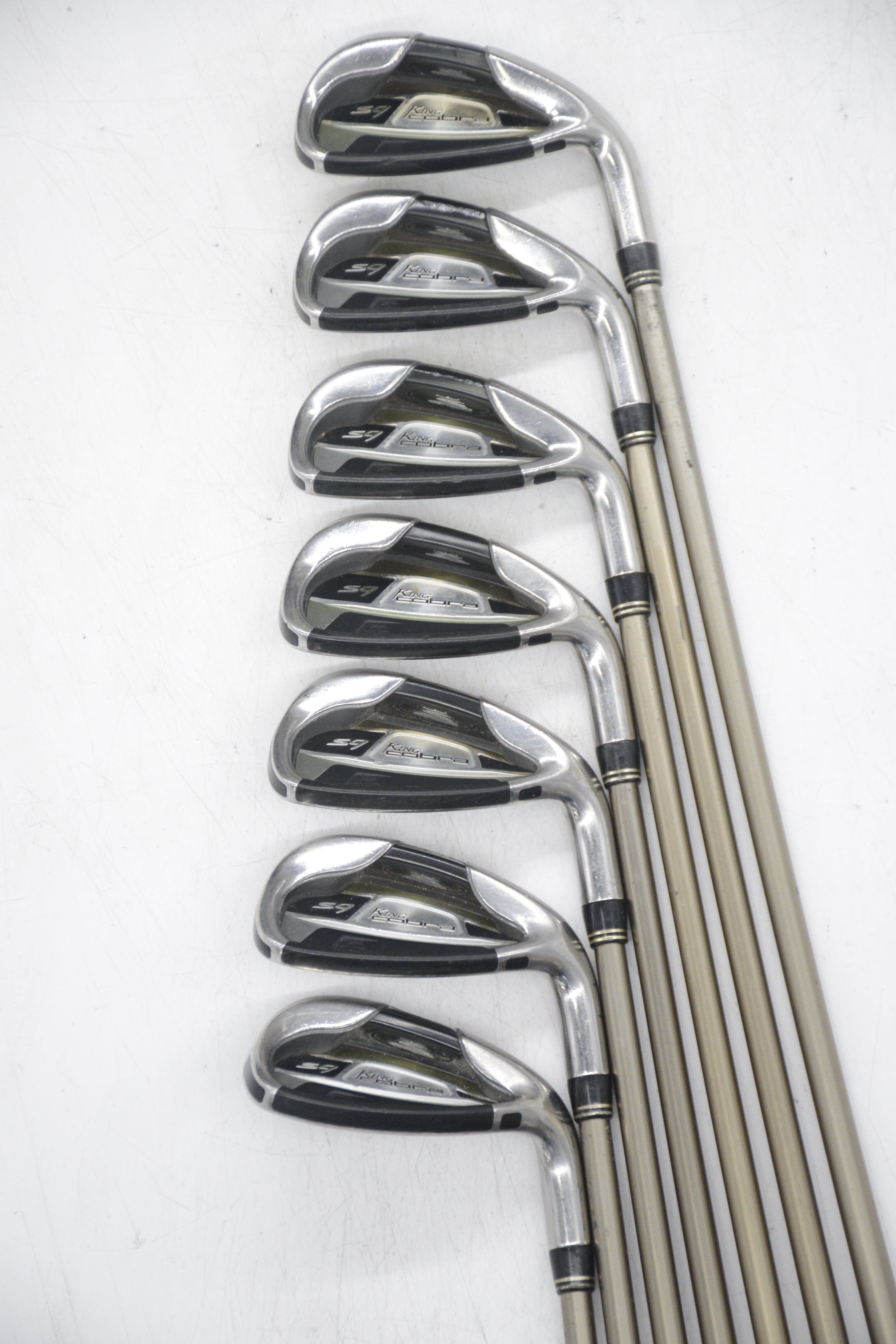 Cobra S9 5-PW, SW Iron Set SR Flex Std Length Golf Clubs GolfRoots 