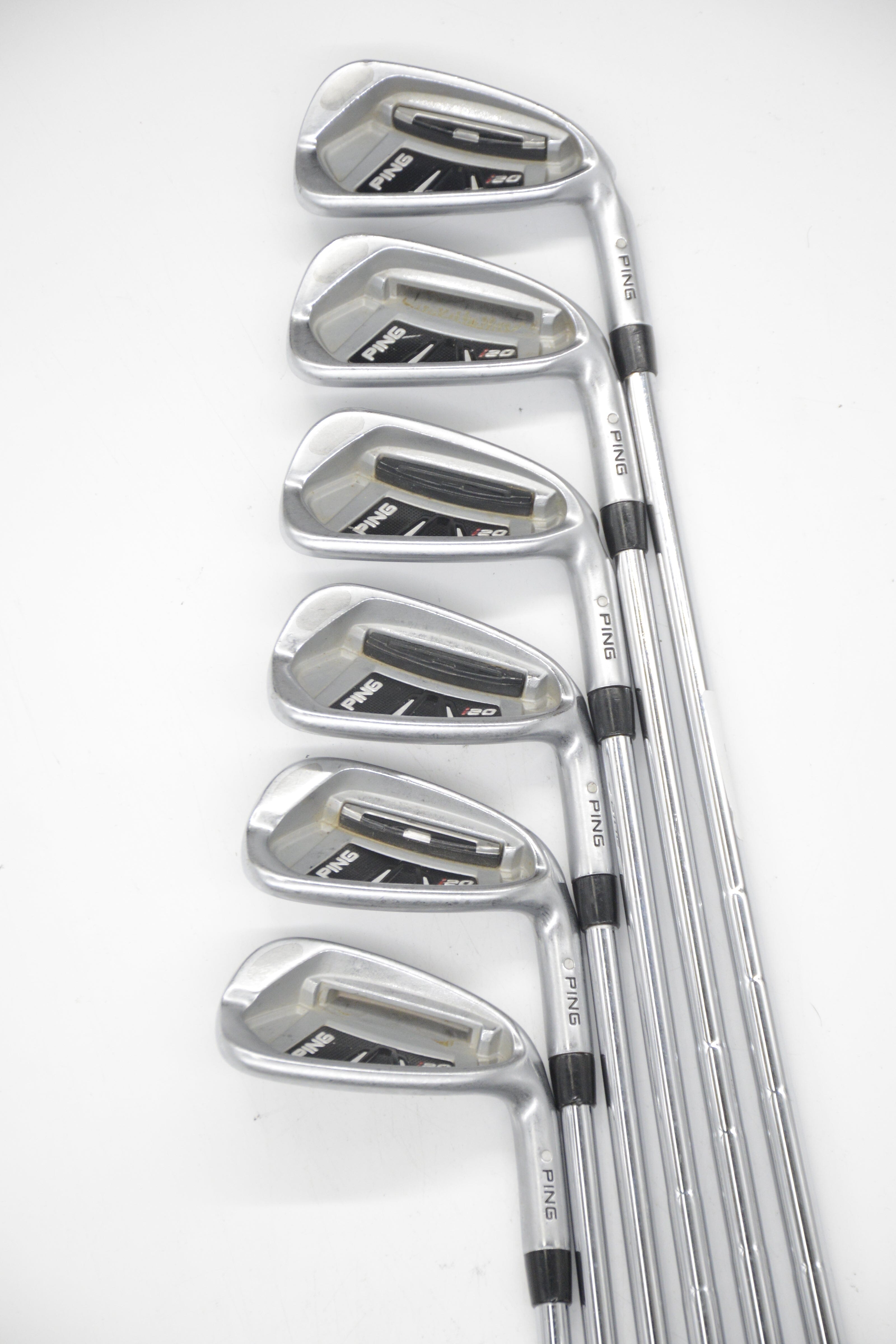 Ping I20 5-PW Iron Set R Flex +0.5" Golf Clubs GolfRoots 