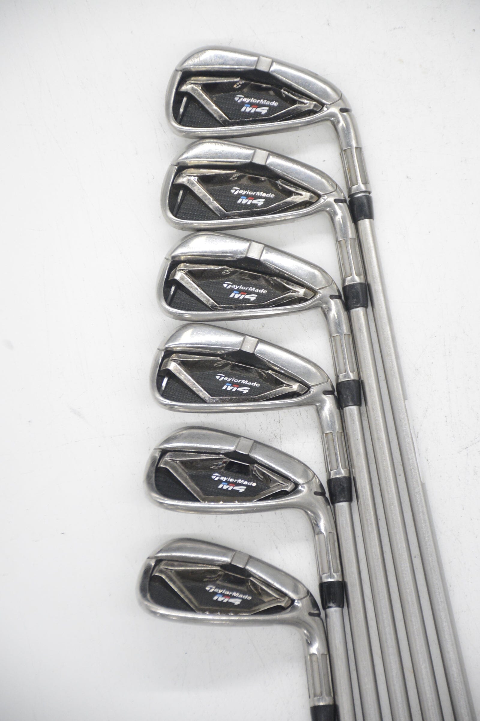 TaylorMade M4 2018 4-7, 9-PW Iron Set S Flex Std Length Golf Clubs GolfRoots 