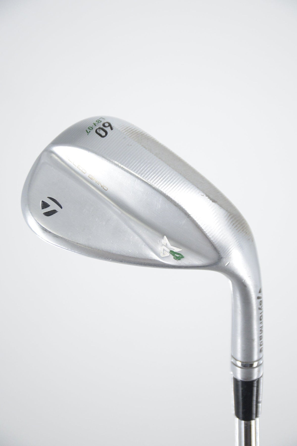 TaylorMade Milled Grind 4 Satin Chrome 60 Degree Wedge S Flex 34.5"