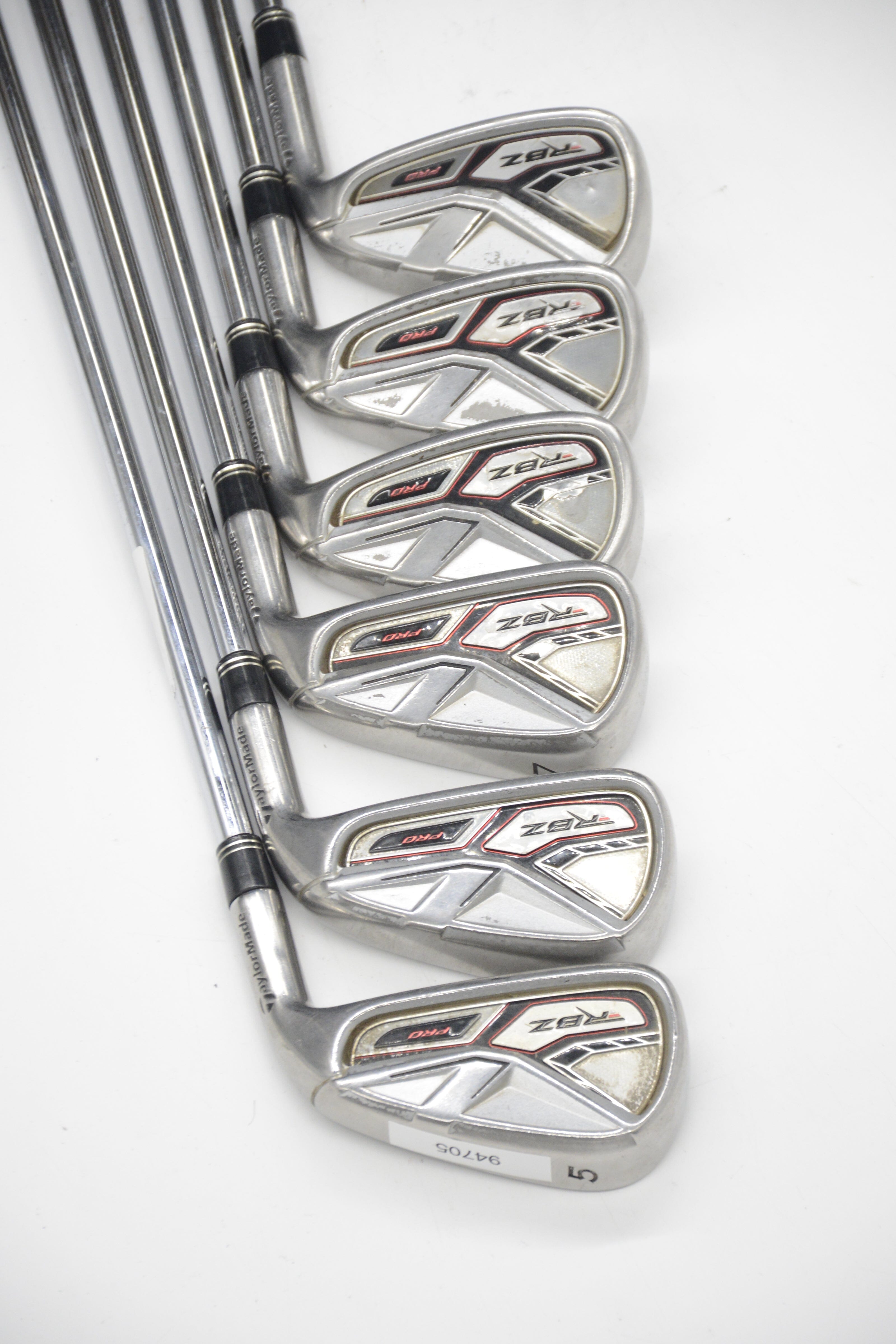 TaylorMade RBZ Pro 5-9, AW Iron Set R Flex Std Length Golf Clubs GolfRoots 