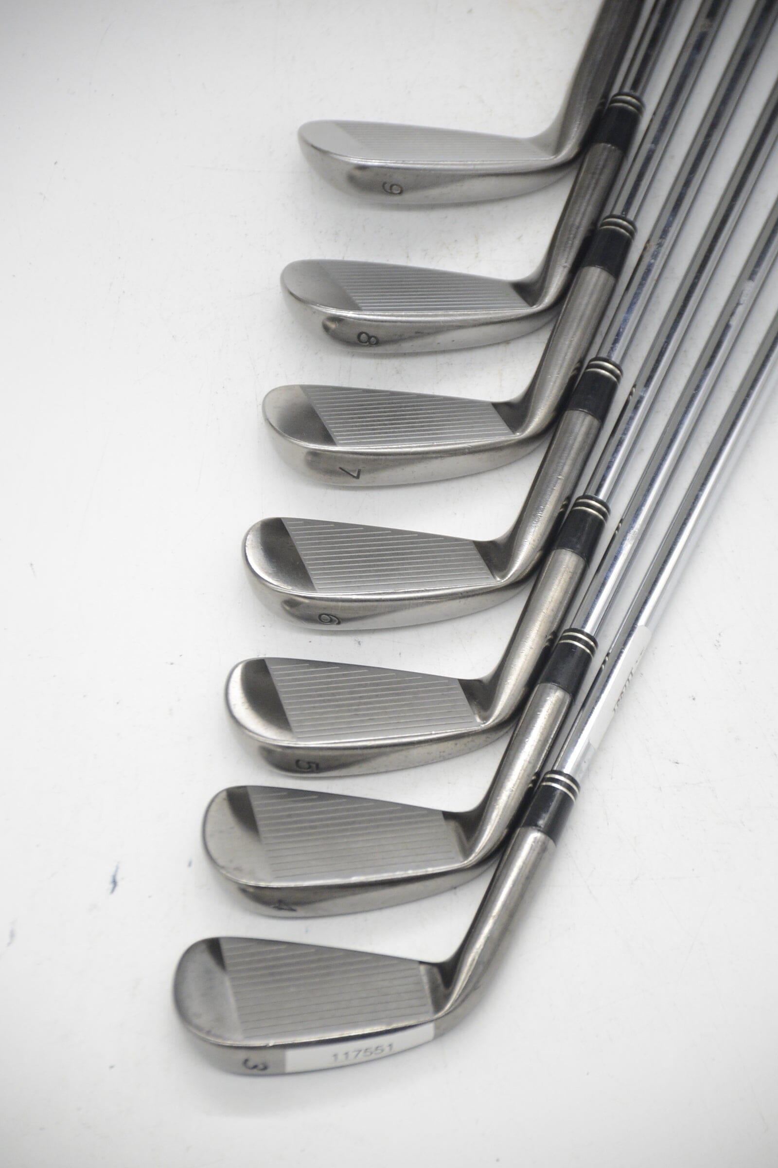 TaylorMade Rac MB TP Smoke 3-9 Iron Set S Flex Std Length Golf Clubs GolfRoots 