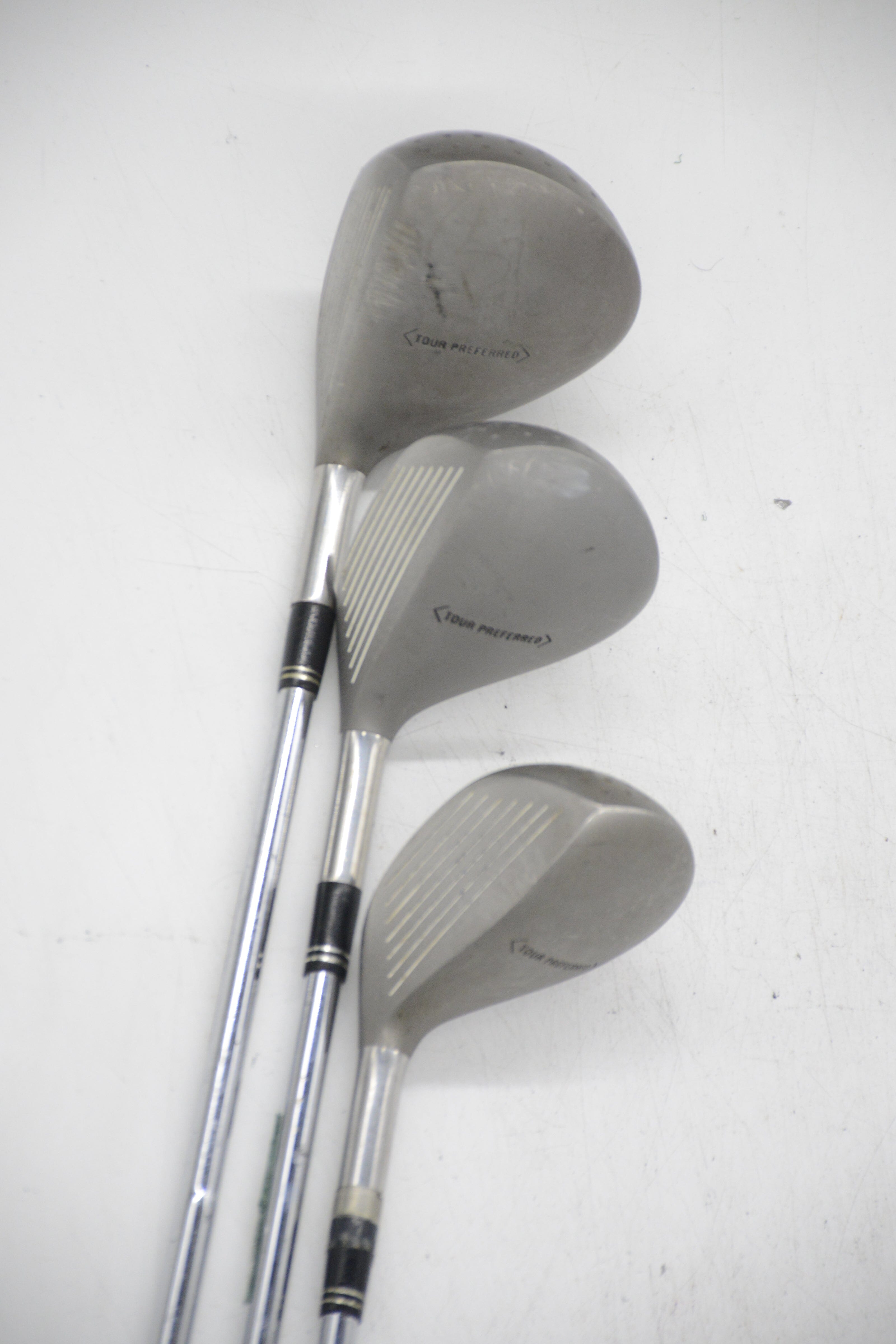 TaylorMade Tour Preferred Burner D, 3W, 5W S Flex Golf Clubs GolfRoots 