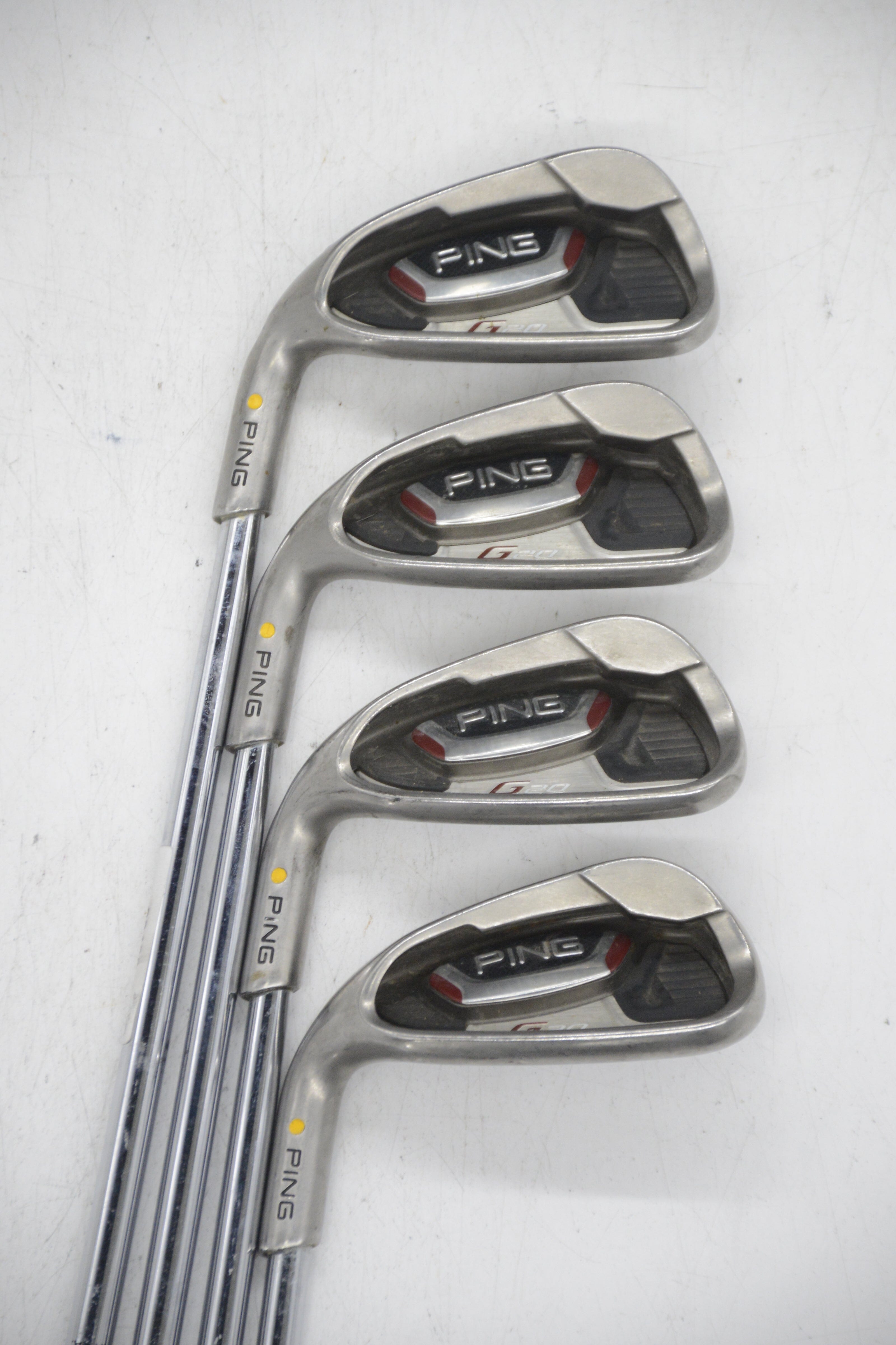 Lefty Ping G20 7-PW Iron Set S Flex Std Length Golf Clubs GolfRoots 