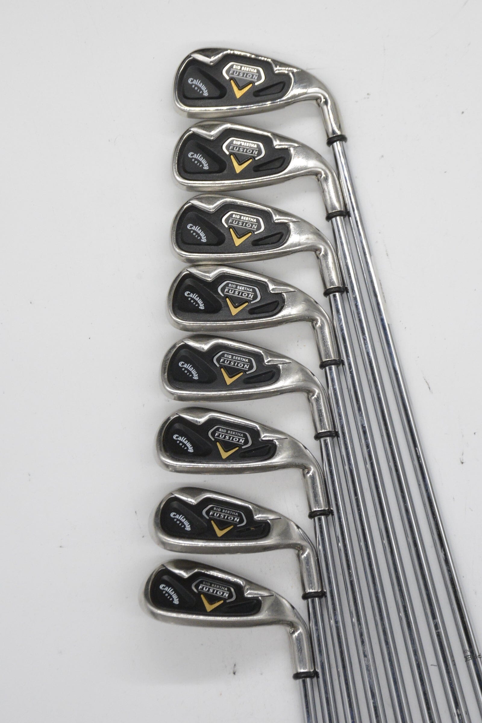 Callaway Big Bertha Fusion 4-AW Iron Set R Flex Std Length