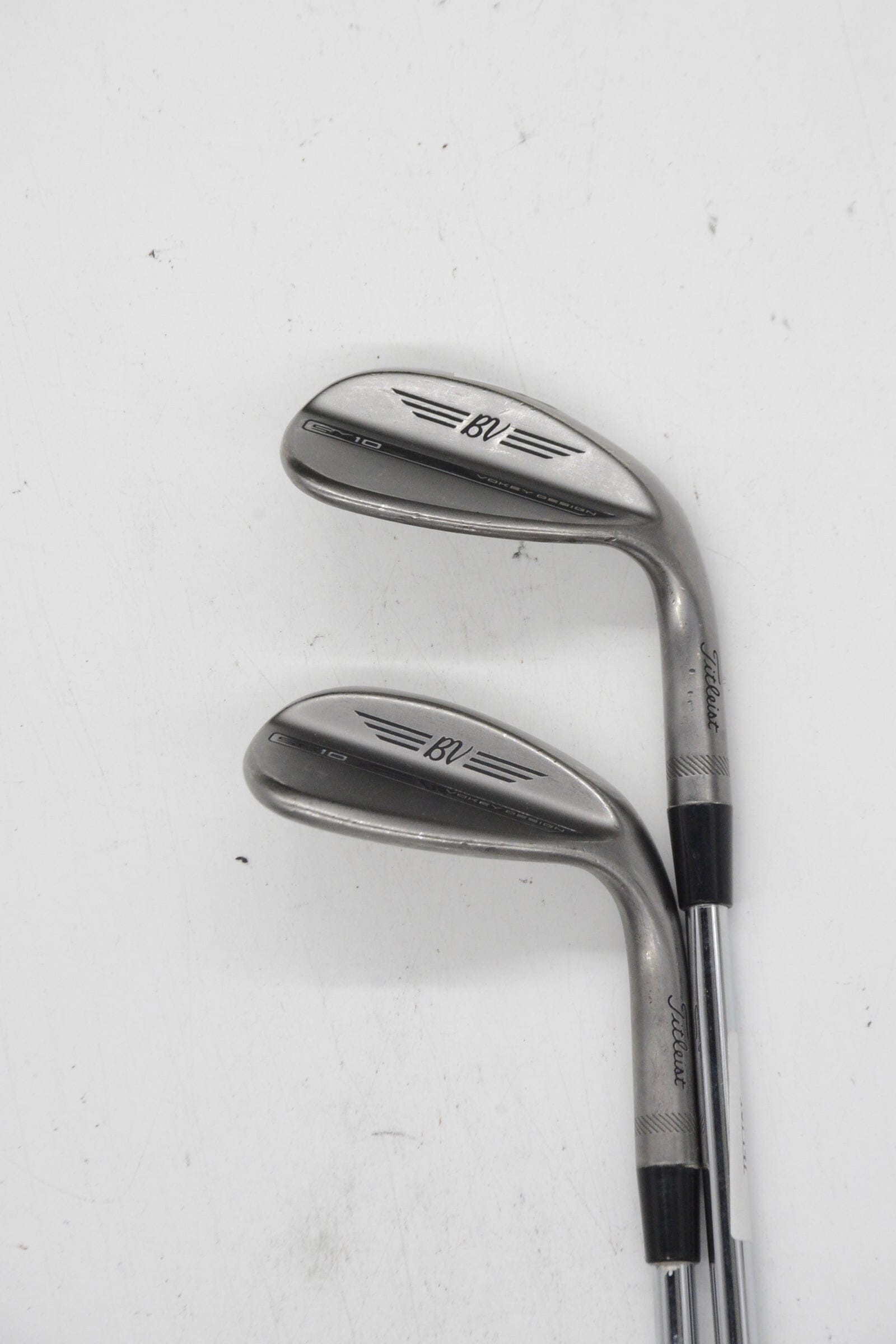 Titleist Vokey SM10 Nickel 54 & 58 Degree Wedge Set S Flex Golf Clubs GolfRoots 