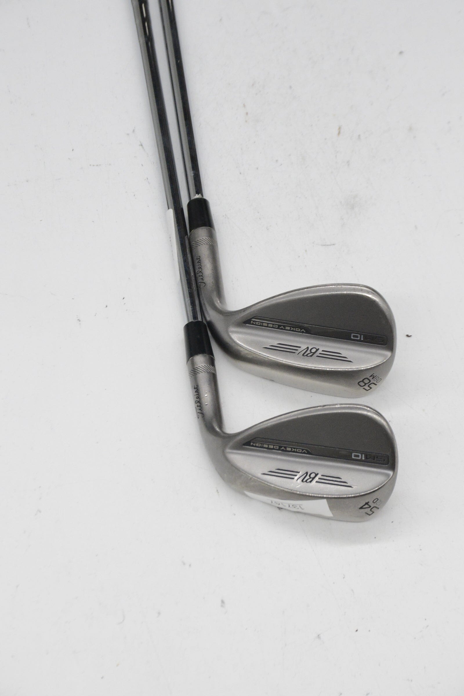 Titleist Vokey SM10 Nickel 54 & 58 Degree Wedge Set S Flex Golf Clubs GolfRoots 