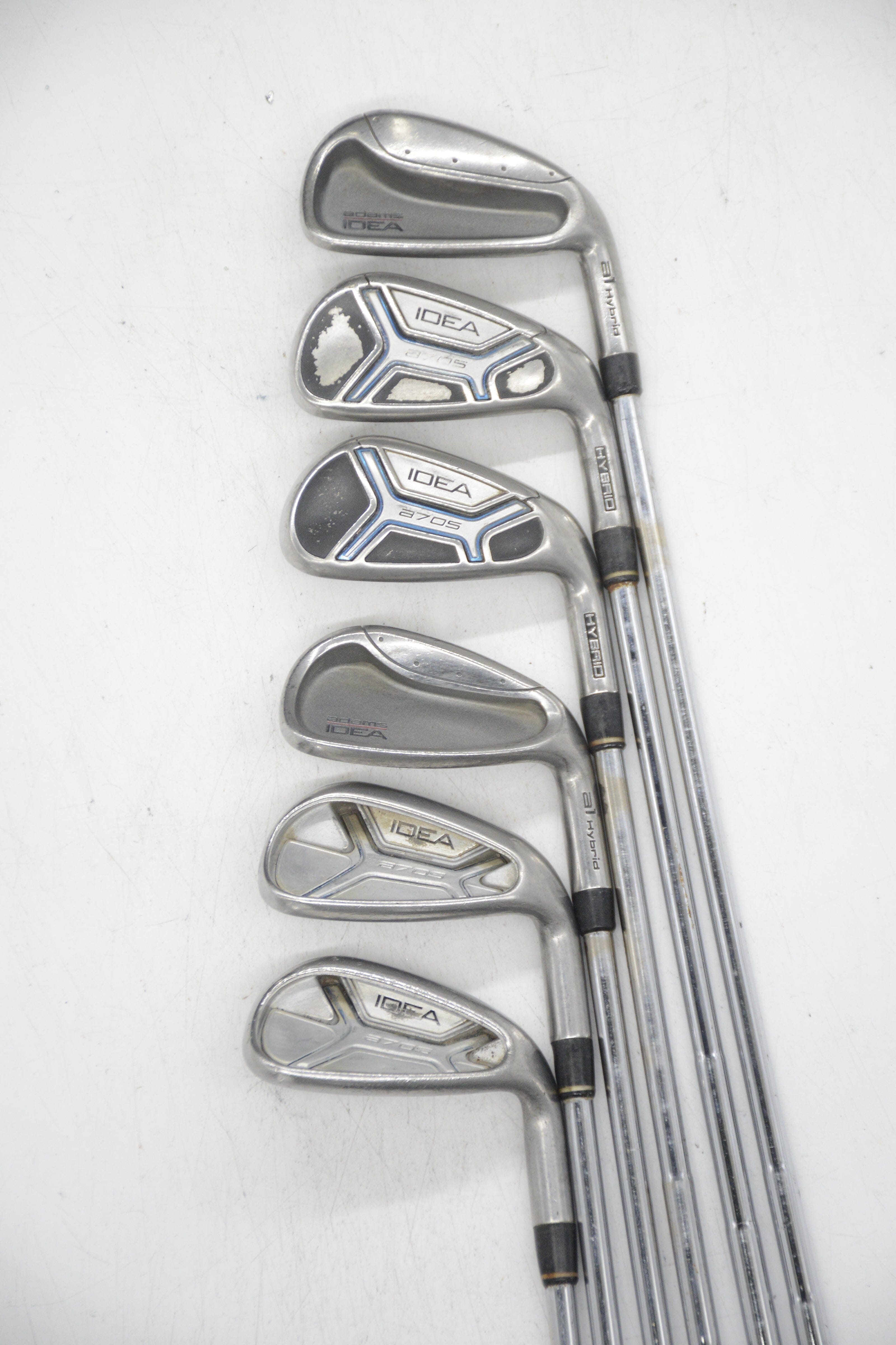 Adams Idea/A7OS Combo 5-PW Iron Set R Flex +0.25" Golf Clubs GolfRoots 