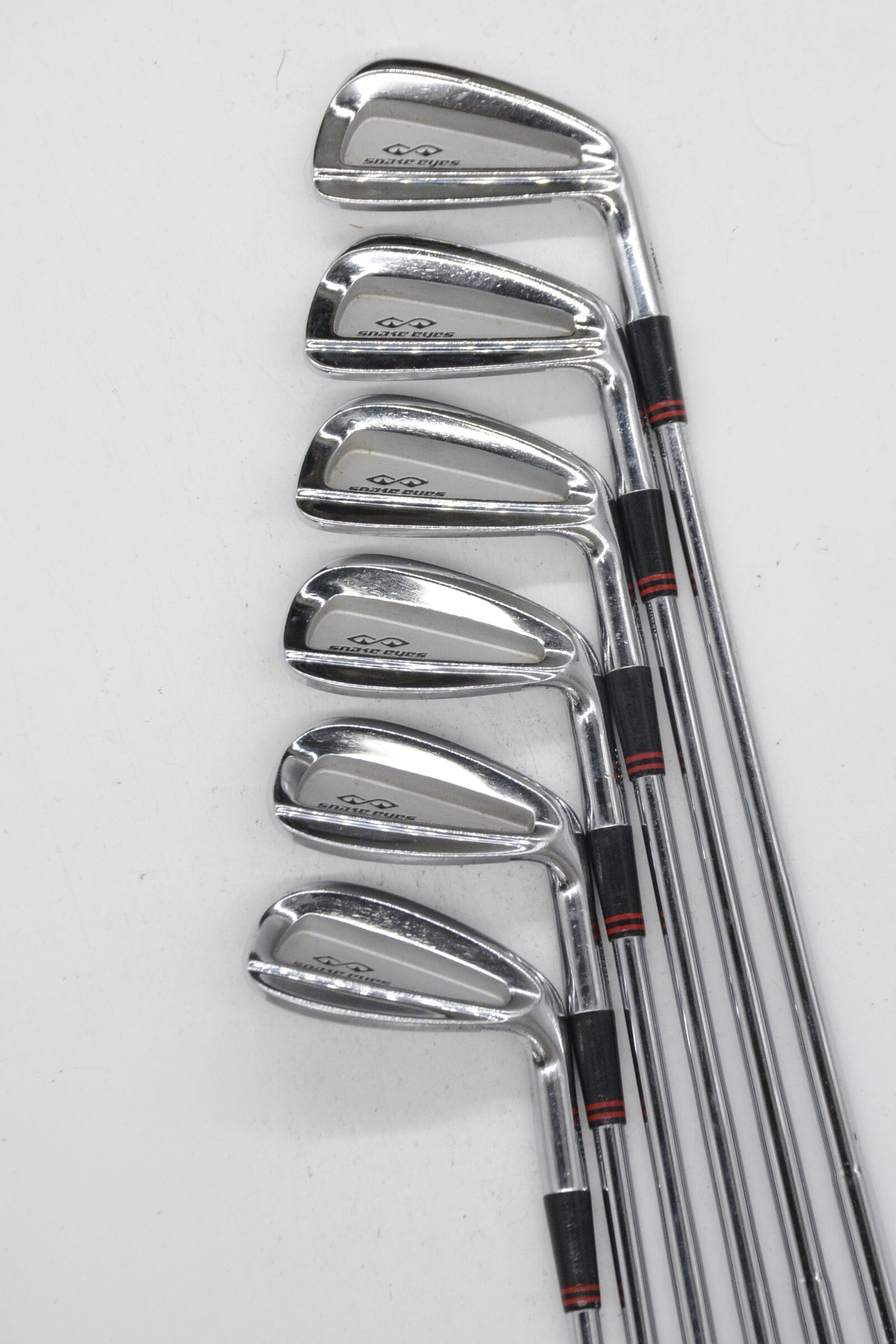 Snake Eyes 675C Forged 4, 6-PW Iron Set R Flex +1.25" Golf Clubs GolfRoots 