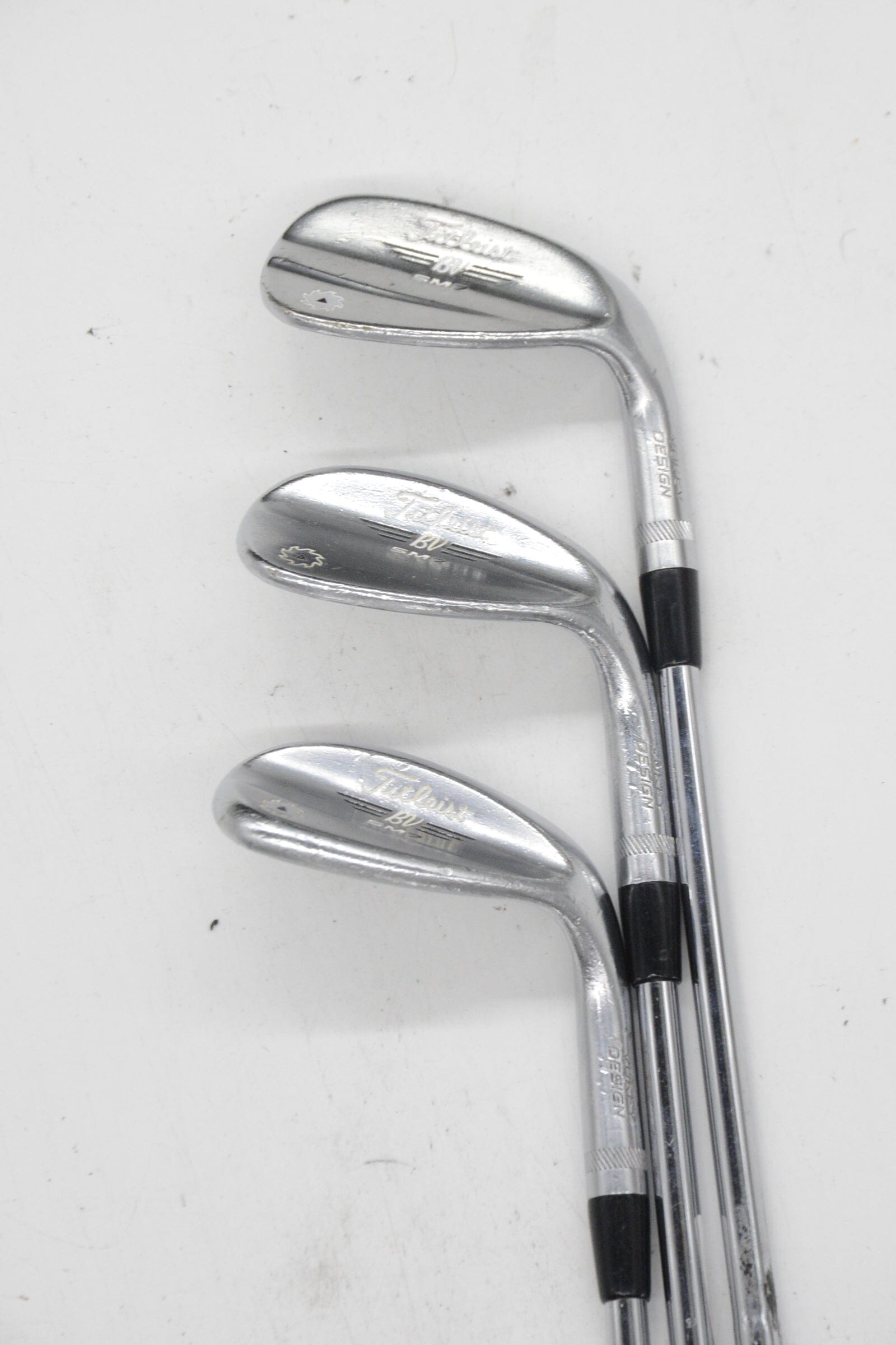 Titleist Vokey SM7 Tour Chrome 50, 54, 60 Degree Wedge Set Wedge Flex Golf Clubs GolfRoots 