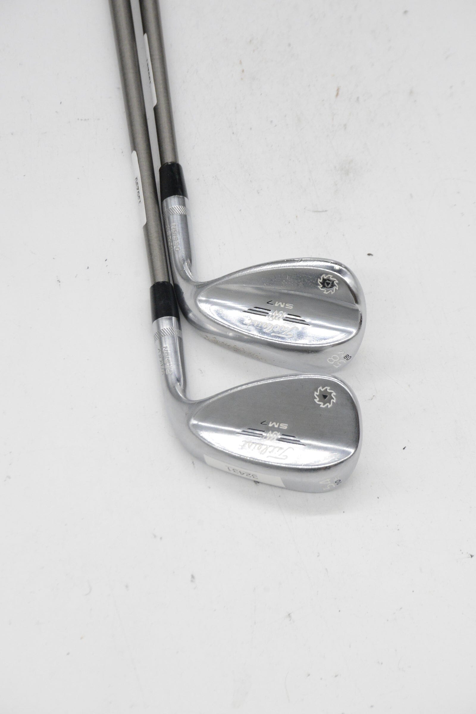 Titleist Vokey SM7 Tour Chrome 54 & 58 Degree Wedge Set S Flex Golf Clubs GolfRoots 