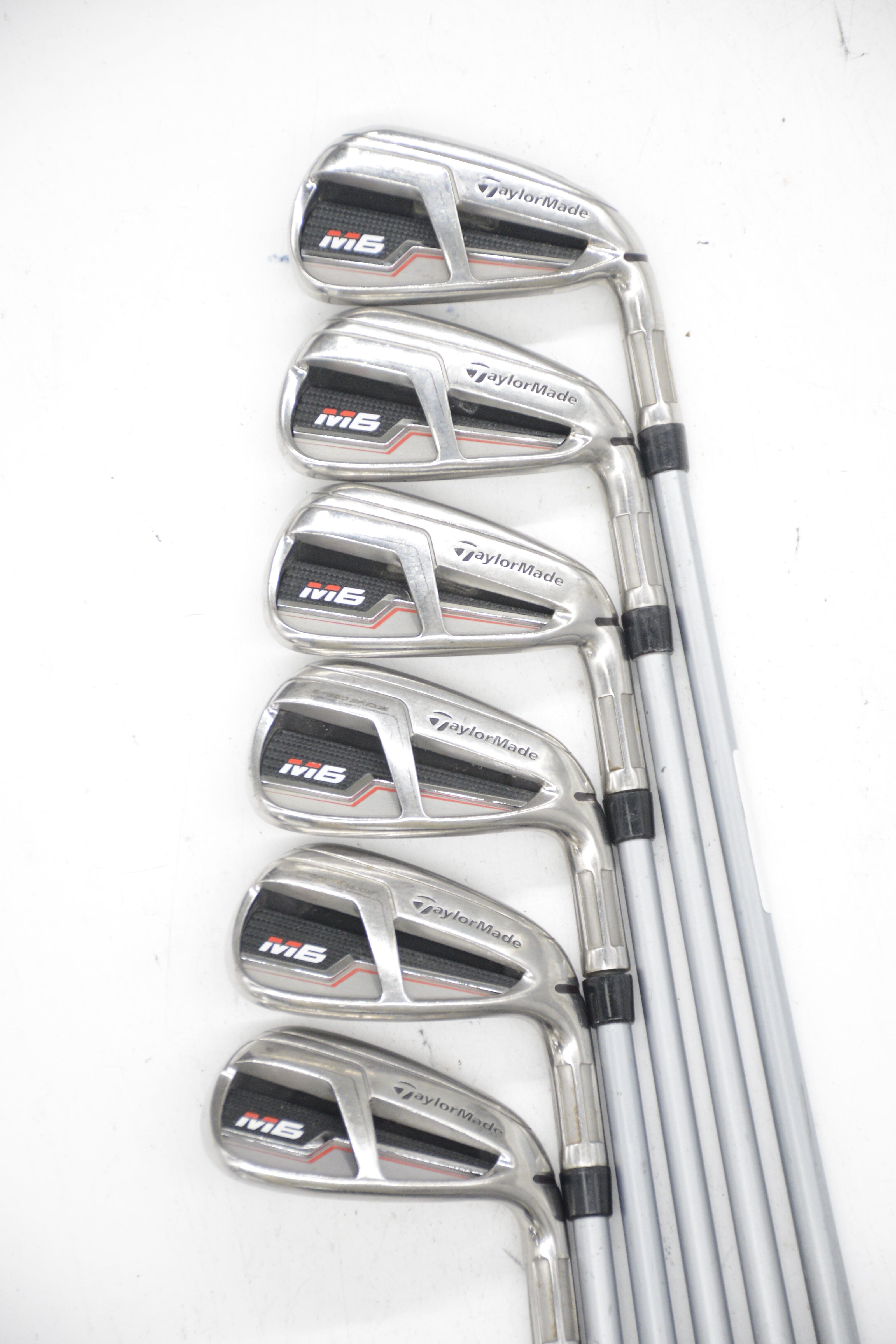 TaylorMade M6 5-PW Iron Set R Flex -0.25" Golf Clubs GolfRoots 