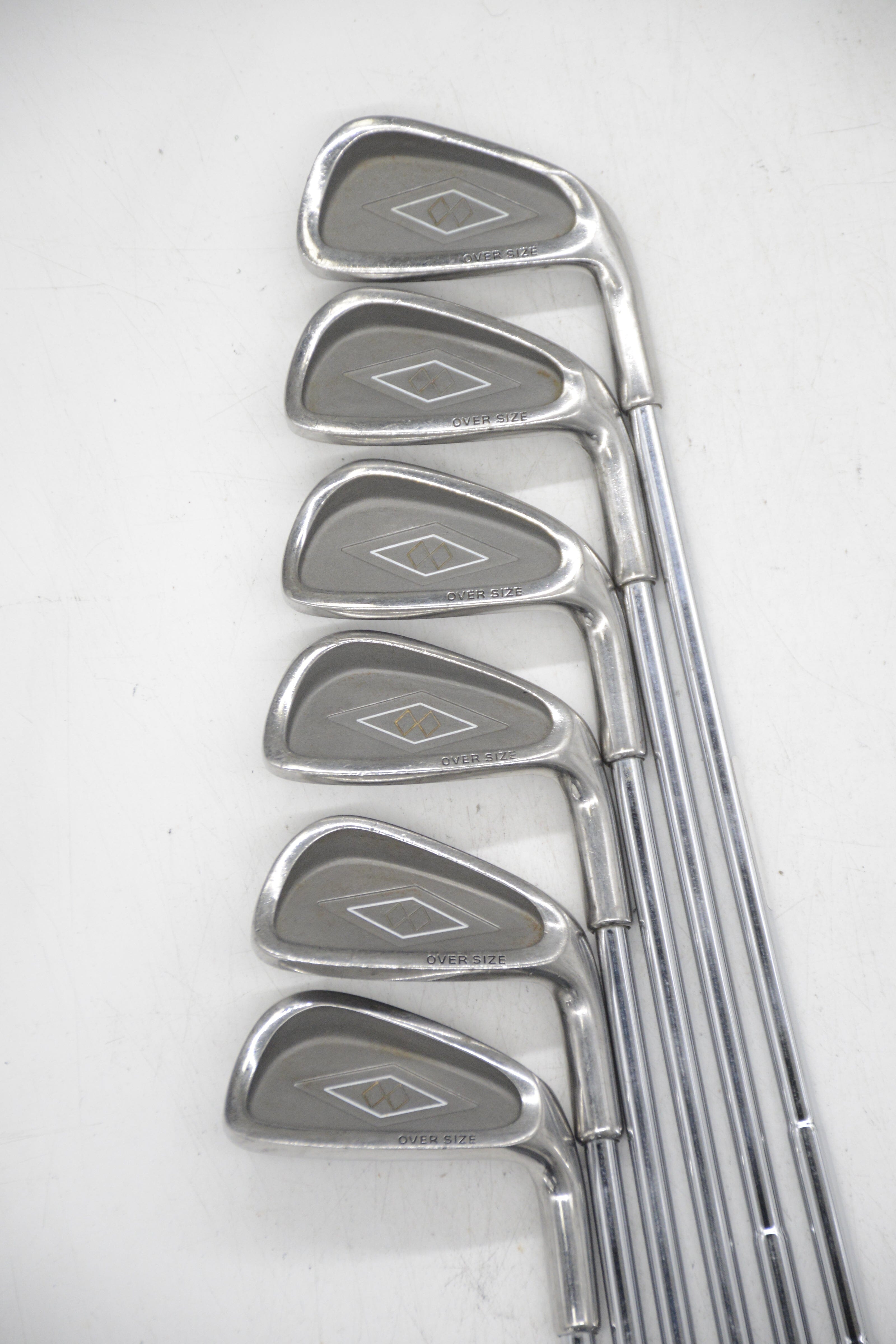 Double Diamond Oversize 3, 5-9 Iron Set S Flex Std Length Golf Clubs GolfRoots 