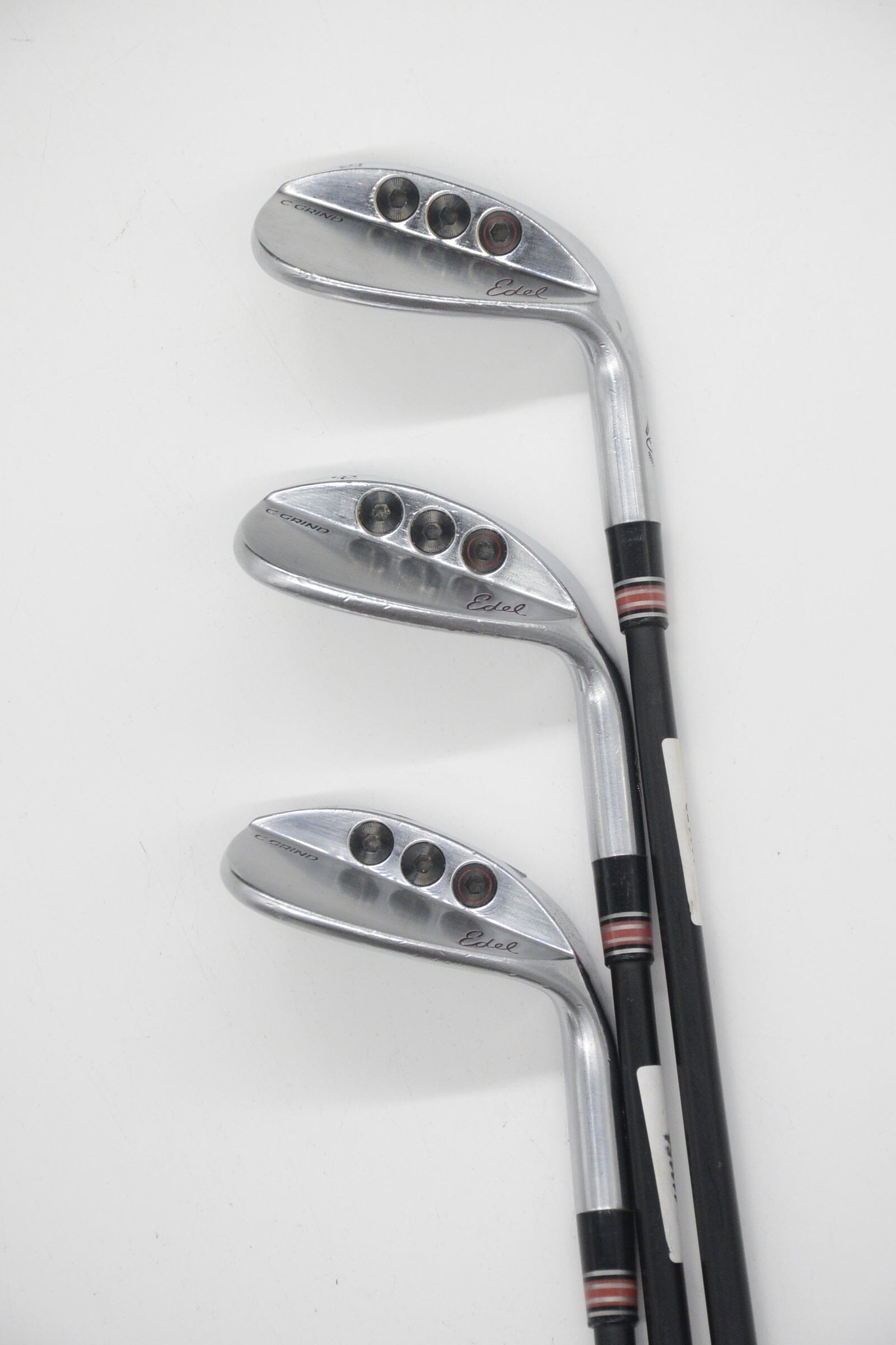 Edel SMS 50, 54, 60 Degree Wedge Set S Flex Golf Clubs GolfRoots 