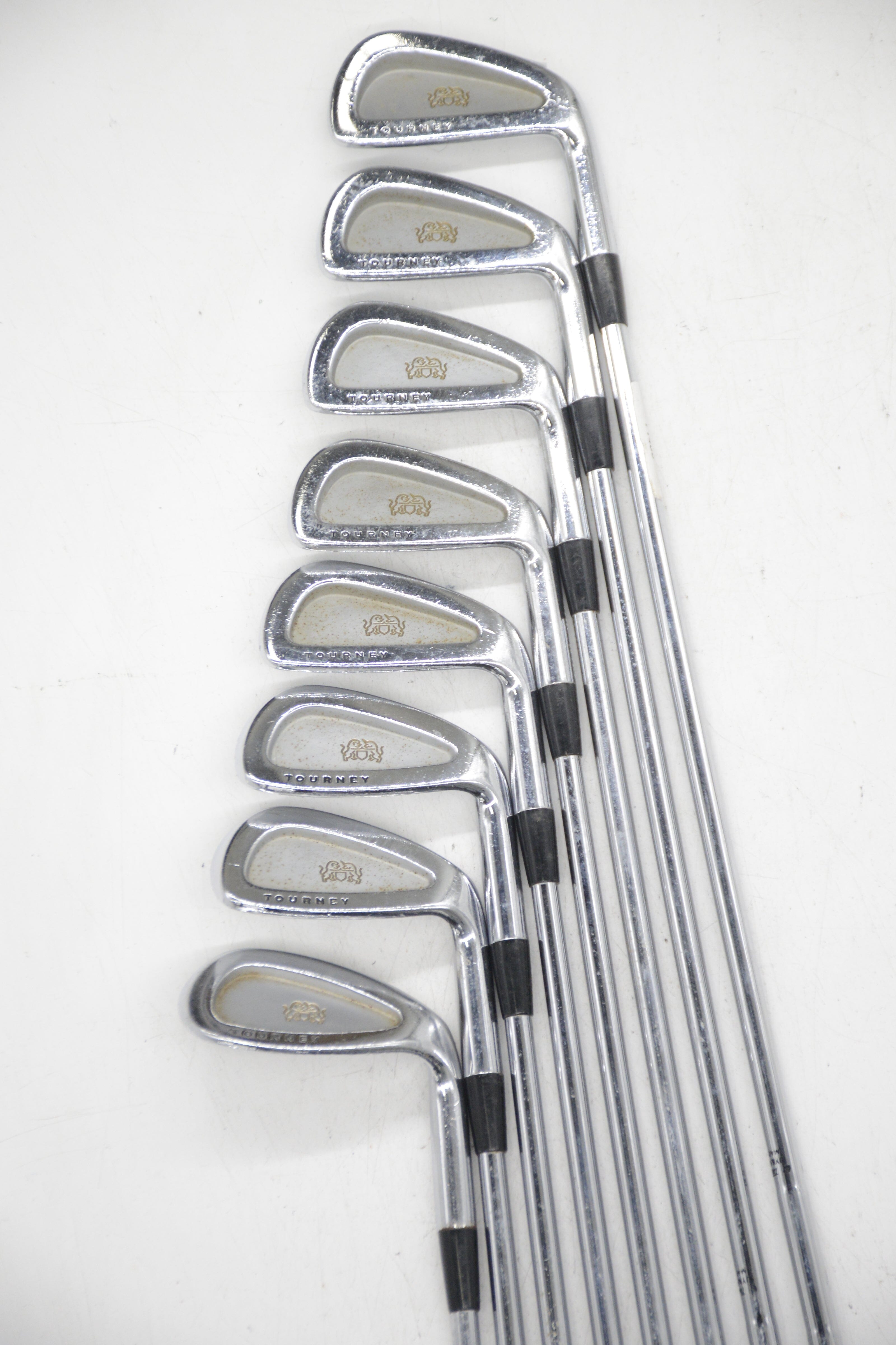 MacGregor Tourney PCB 3-9, SW Iron Set R Flex +0.5" Golf Clubs GolfRoots 