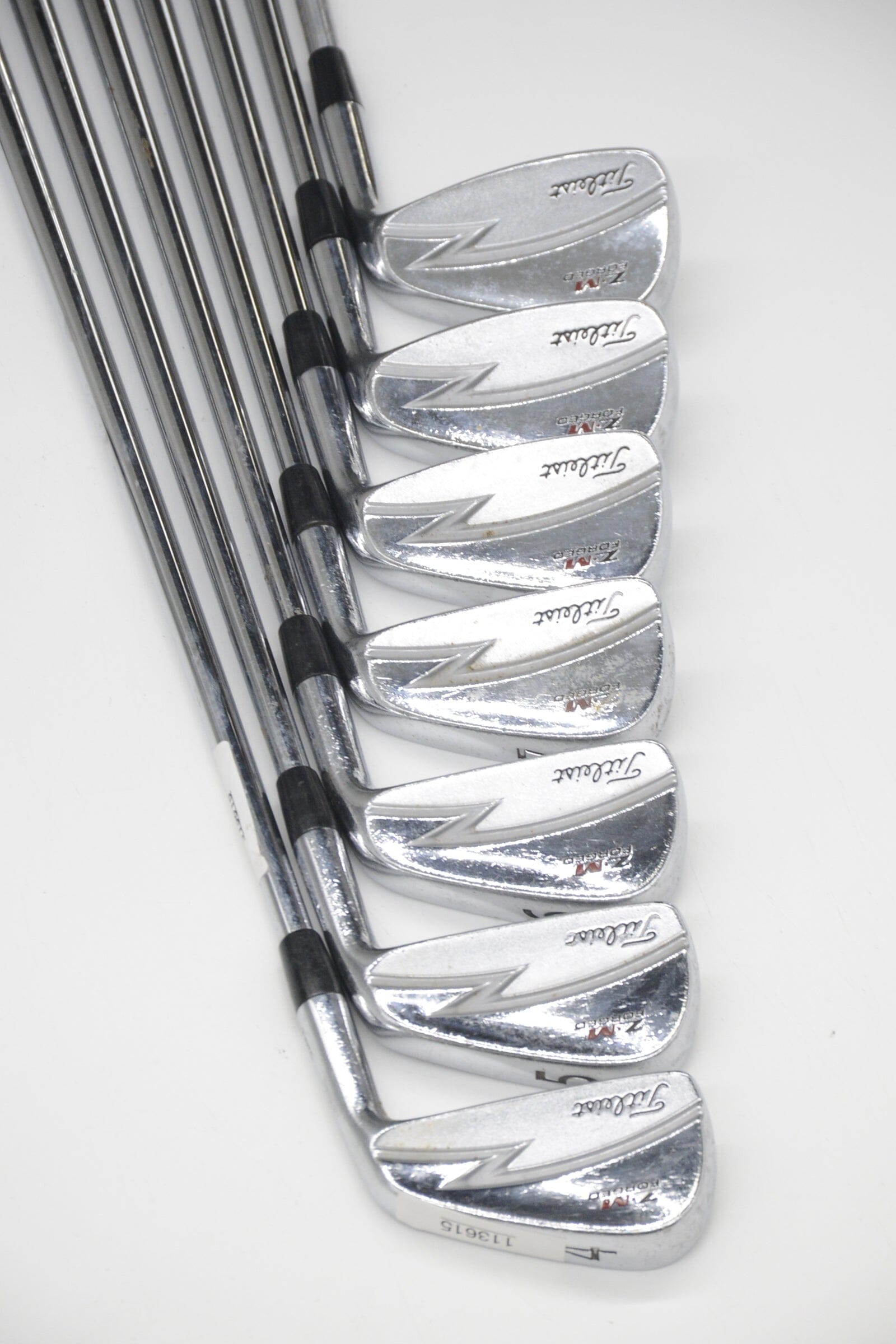 Titleist Zm Muscle Forged 4-PW Iron Set S Flex +0.25" Golf Clubs GolfRoots 