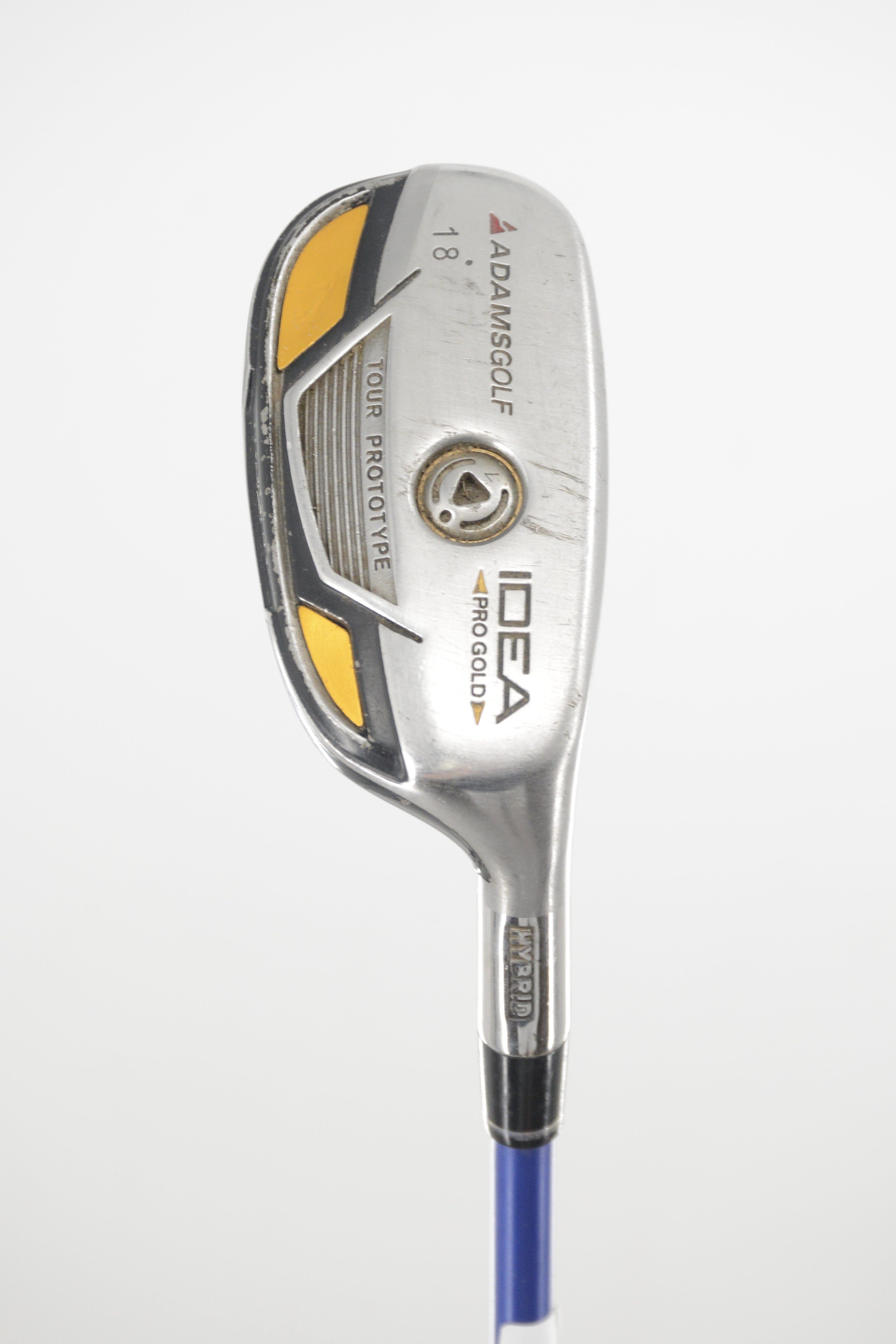 Adams Idea Pro Gold 18 Degree Hybrid S Flex 40.75" Golf Clubs GolfRoots 