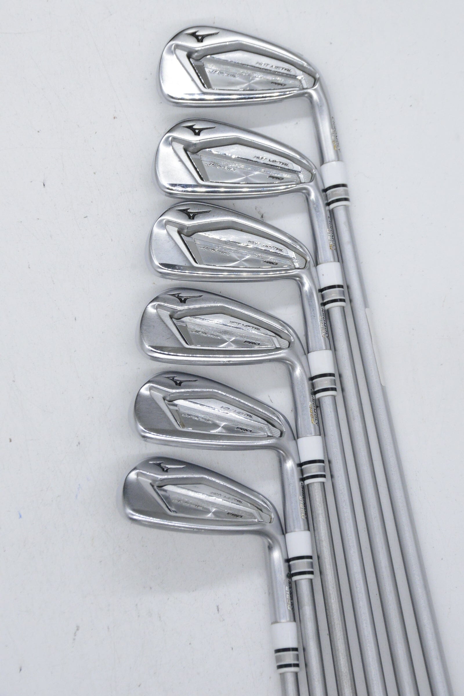 Mizuno JPX 919 Hot Metal Pro 5-PW Iron Set R Flex +0.25" Golf Clubs GolfRoots 