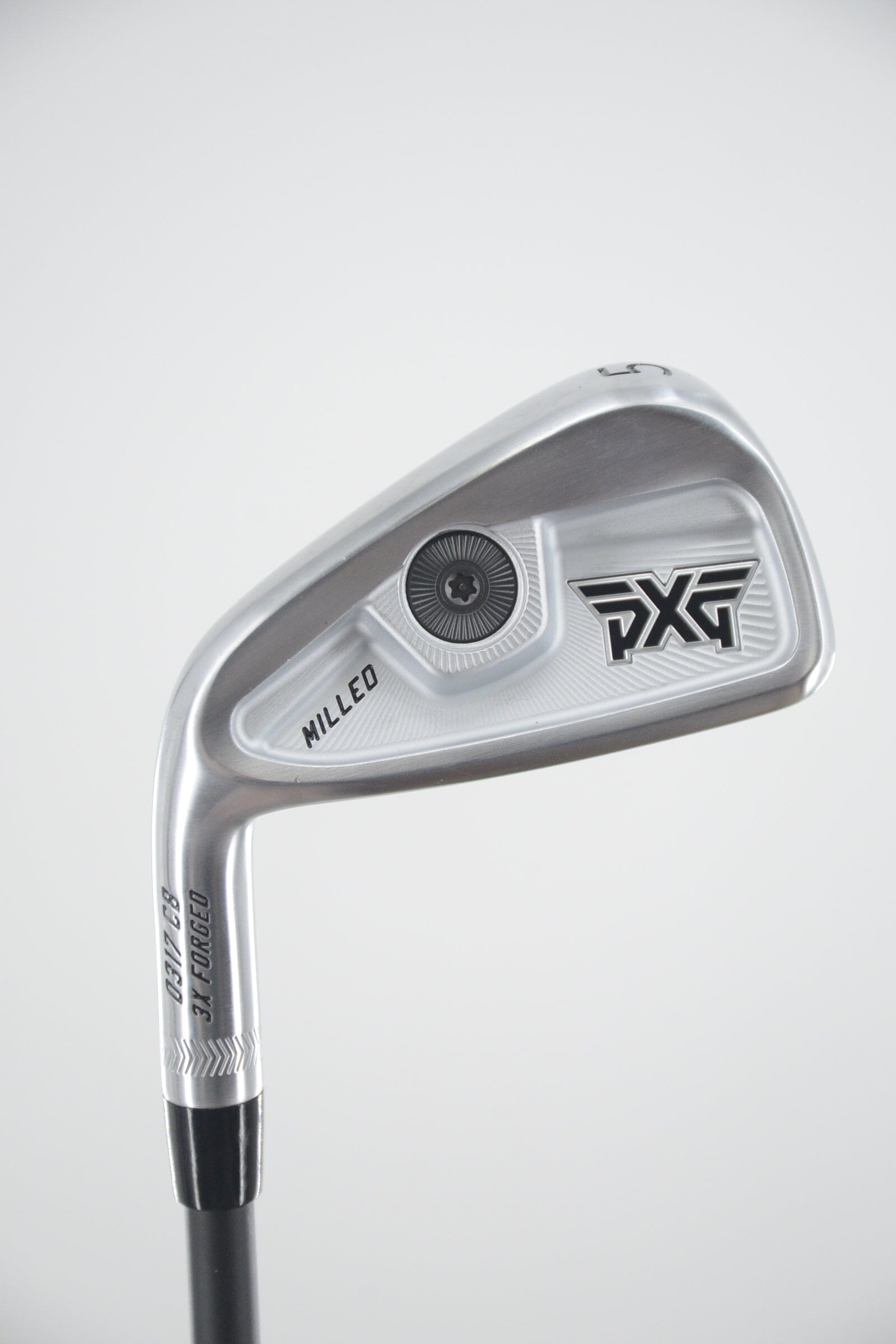 Lefty PXG 0317CB Chrome 5 Iron W Flex 37.5" Golf Clubs GolfRoots 