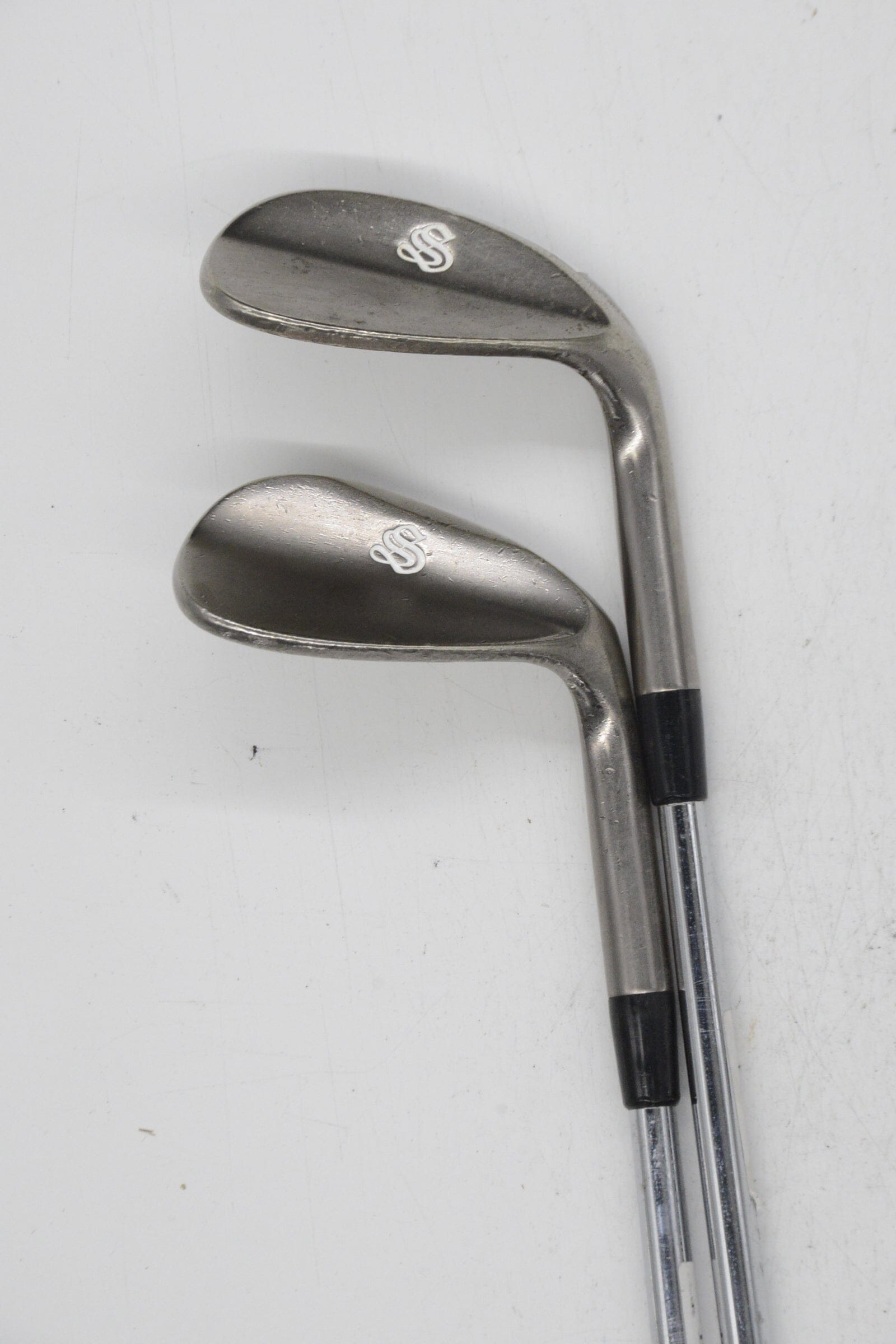 Scratch 8620 Ds Black Nickel 56 & 60 Degree Wedge Set S Flex Golf Clubs GolfRoots 