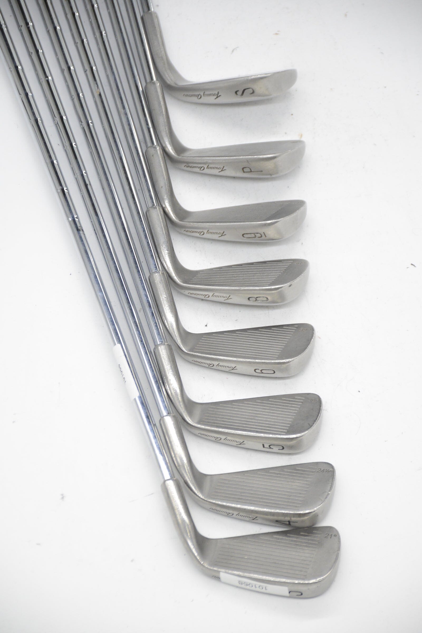 Lefty Tommy Armour 855S Silver Scot 3-6, 8-PW, SW Iron Set S Flex Std Length Golf Clubs GolfRoots 