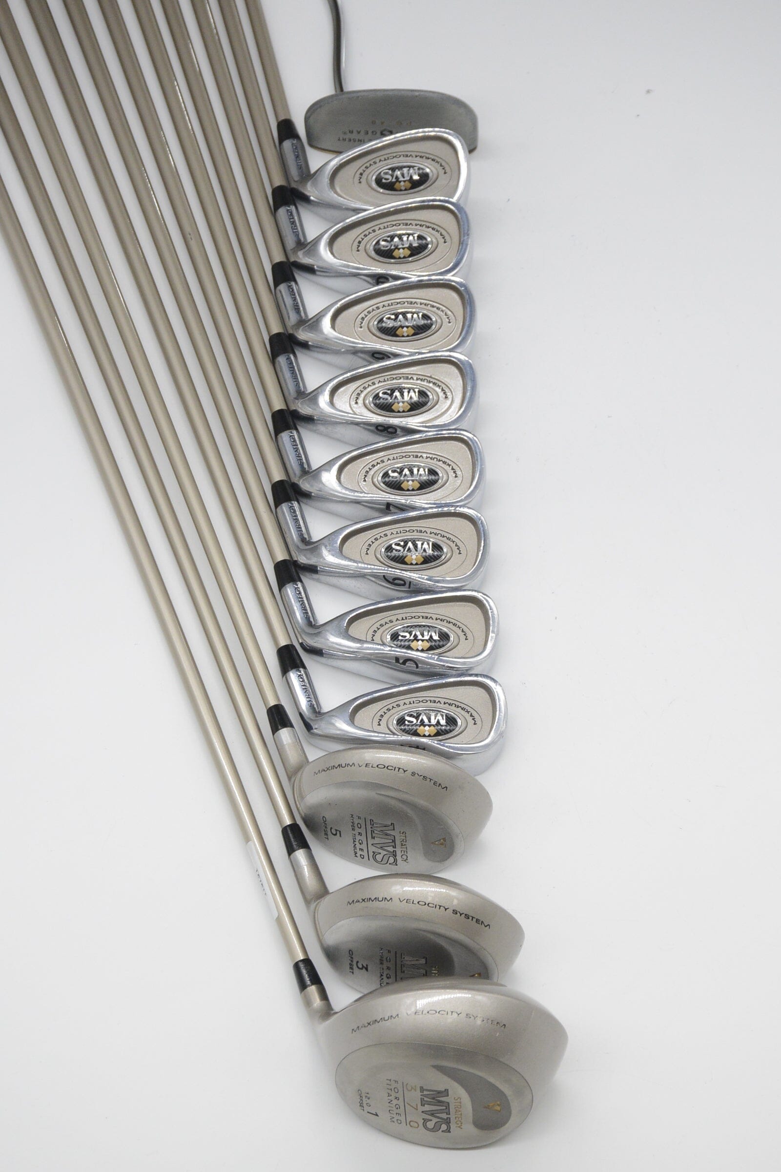 Women's Strategy MVS Mixed Full Set W Flex -1" Golf Clubs GolfRoots 