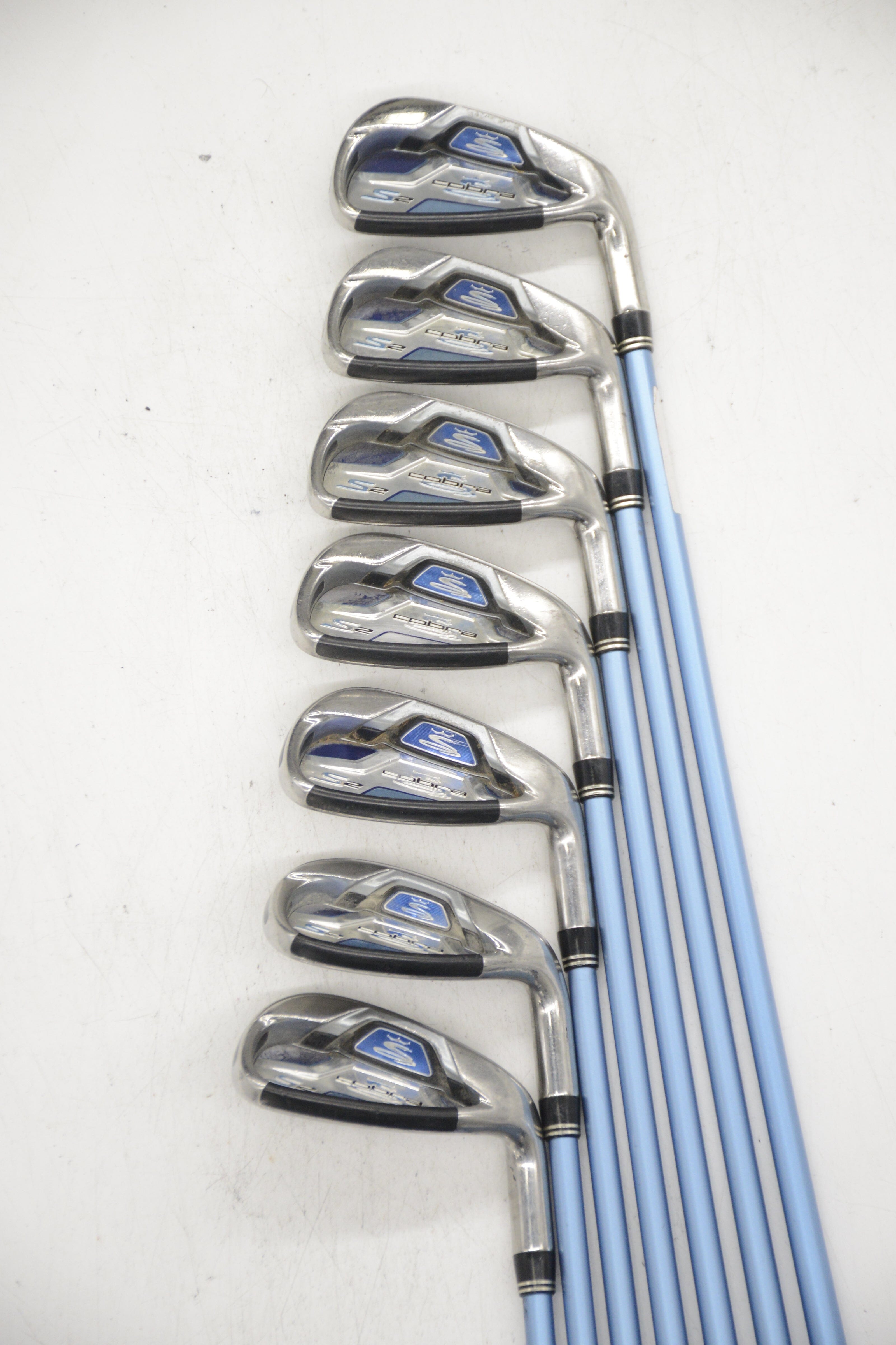 Women's Cobra S2 5-9, GW, SW Iron Set W Flex -0.5" Golf Clubs GolfRoots 