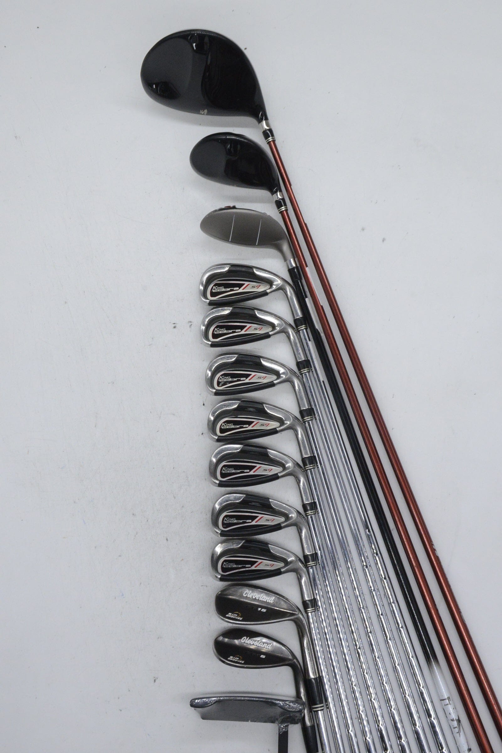 Cobra S9 Mixed Full Set SR Flex Std Length Golf Clubs GolfRoots 