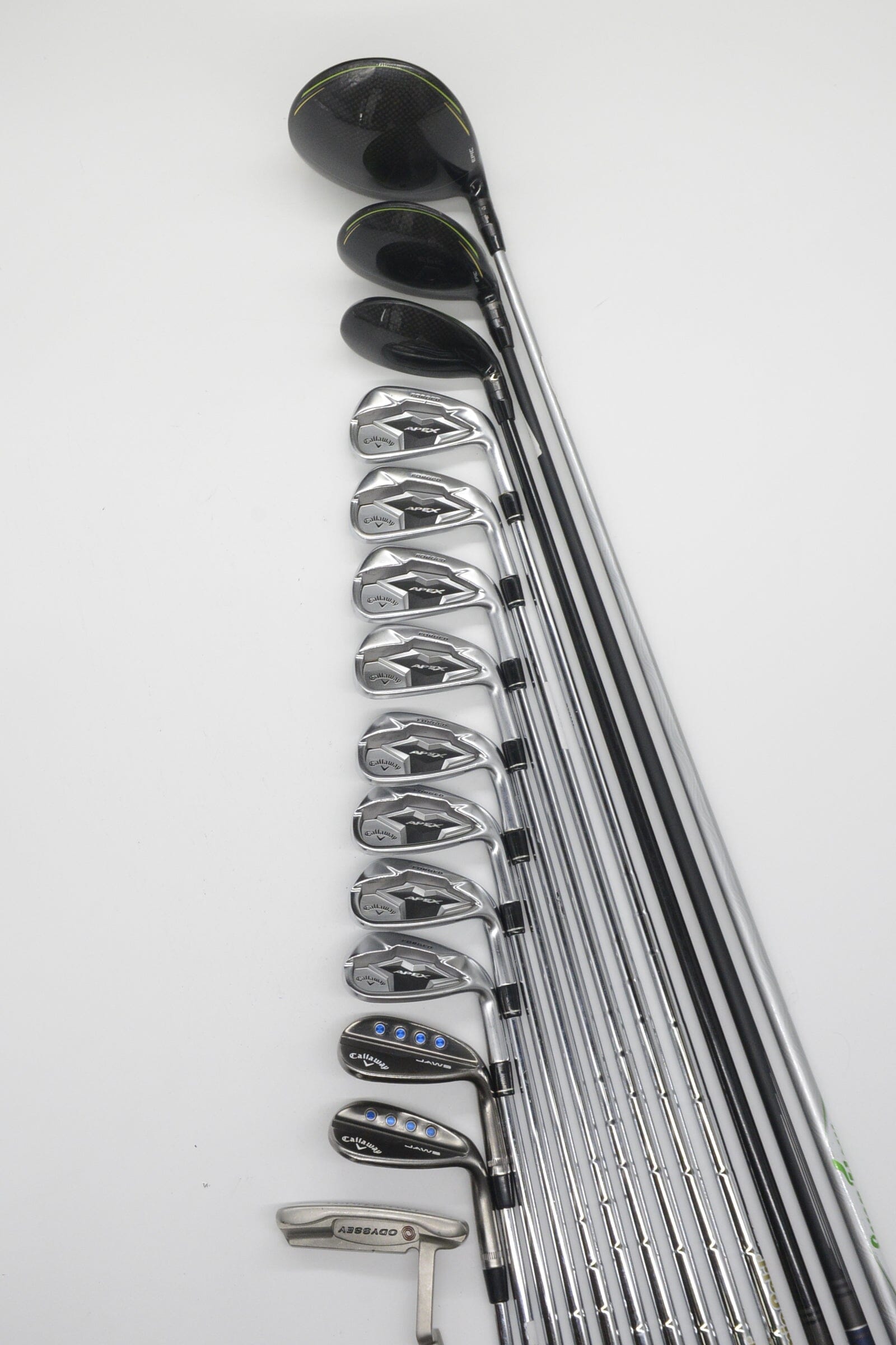 Callaway Apex 19 Mixed Full Set S Flex +1" Golf Clubs GolfRoots 
