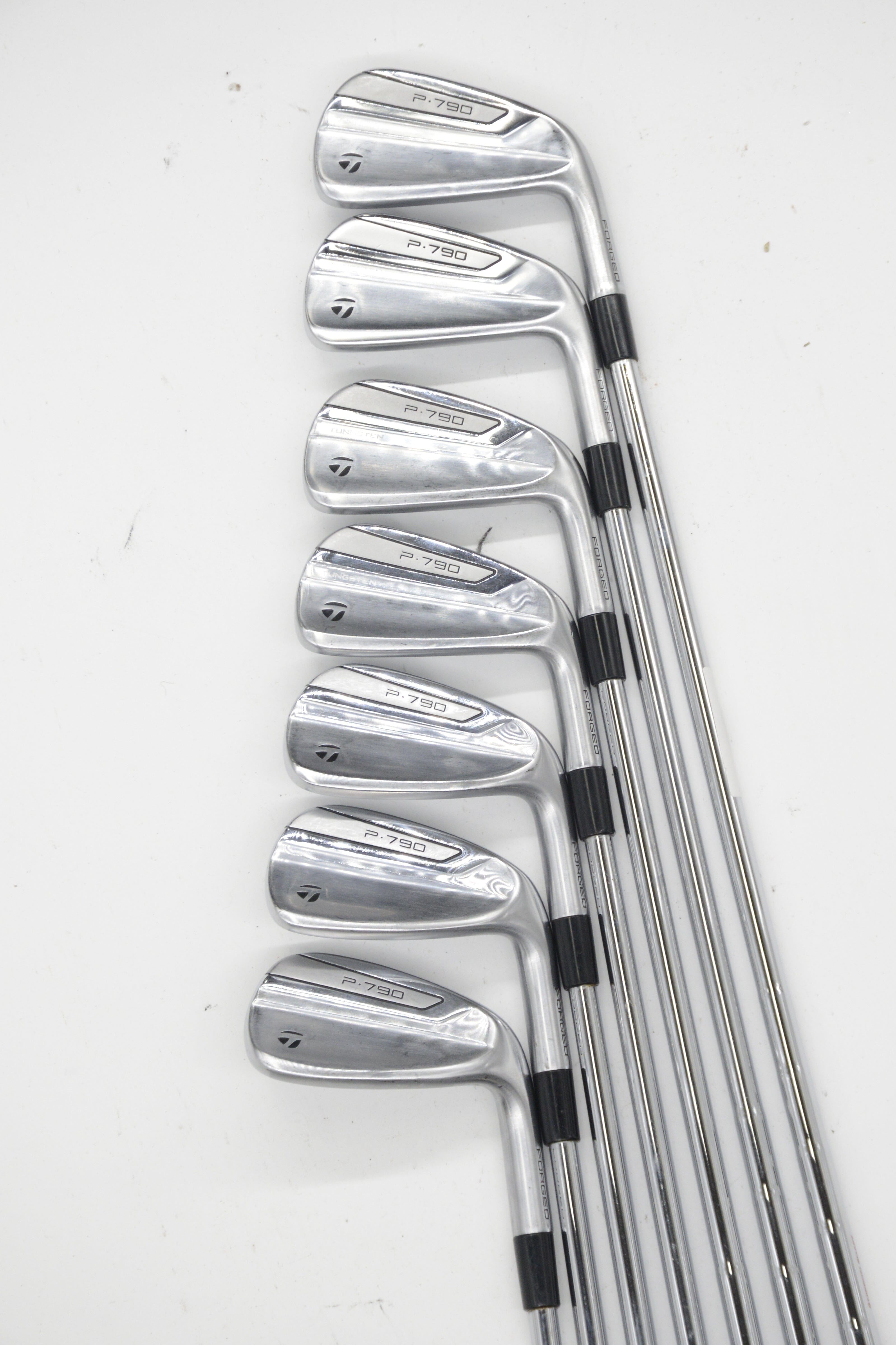 TaylorMade P790 2019 4-PW Iron Set S Flex -0.25" Golf Clubs GolfRoots 