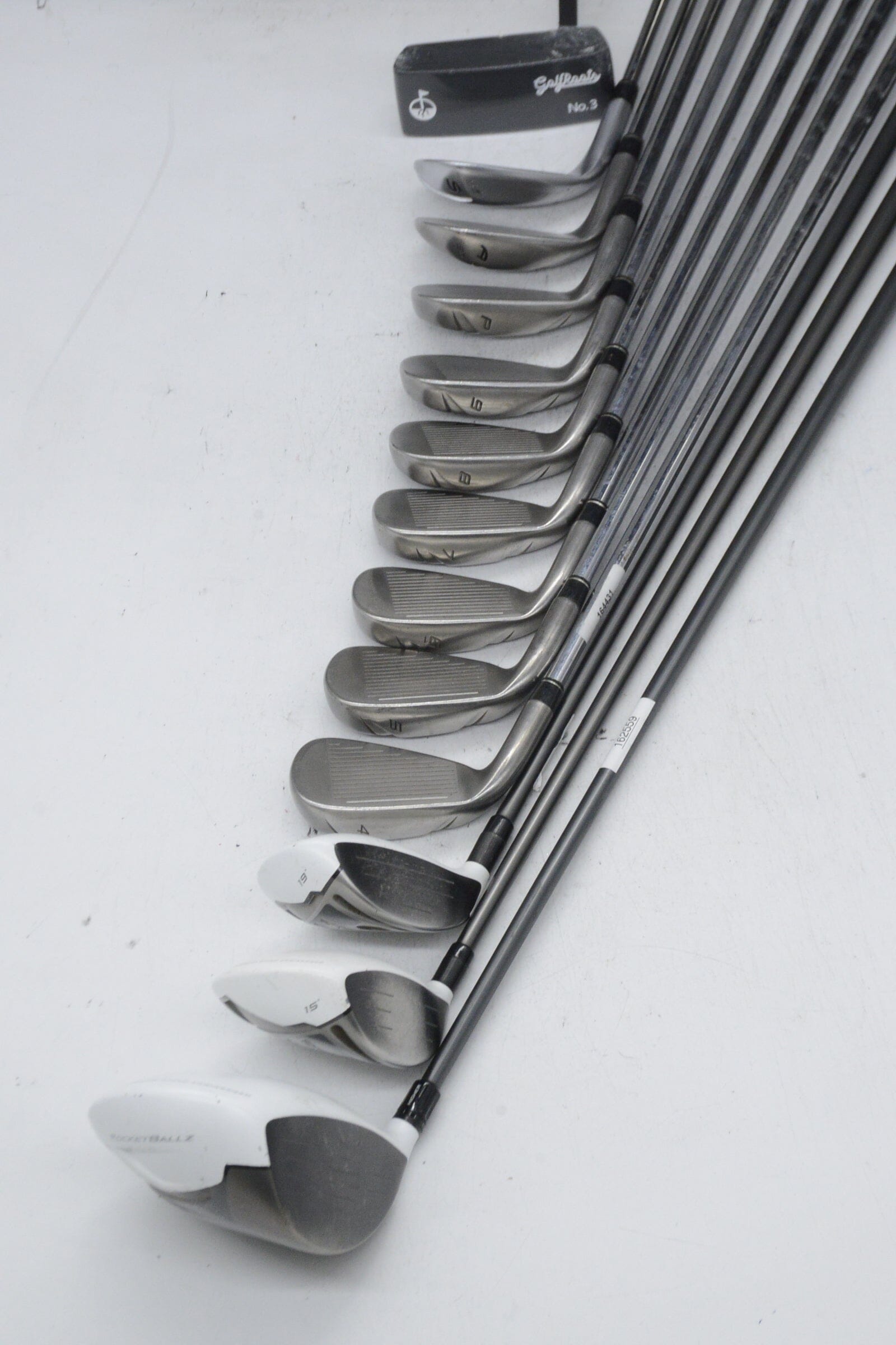 TaylorMade Rocketballz Mixed Full Set R Flex +0.25" Golf Clubs GolfRoots 