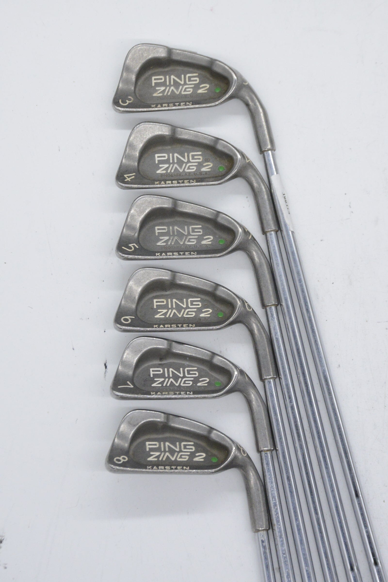 Ping Zing 2 3-8 Iron Set R Flex +0.25"