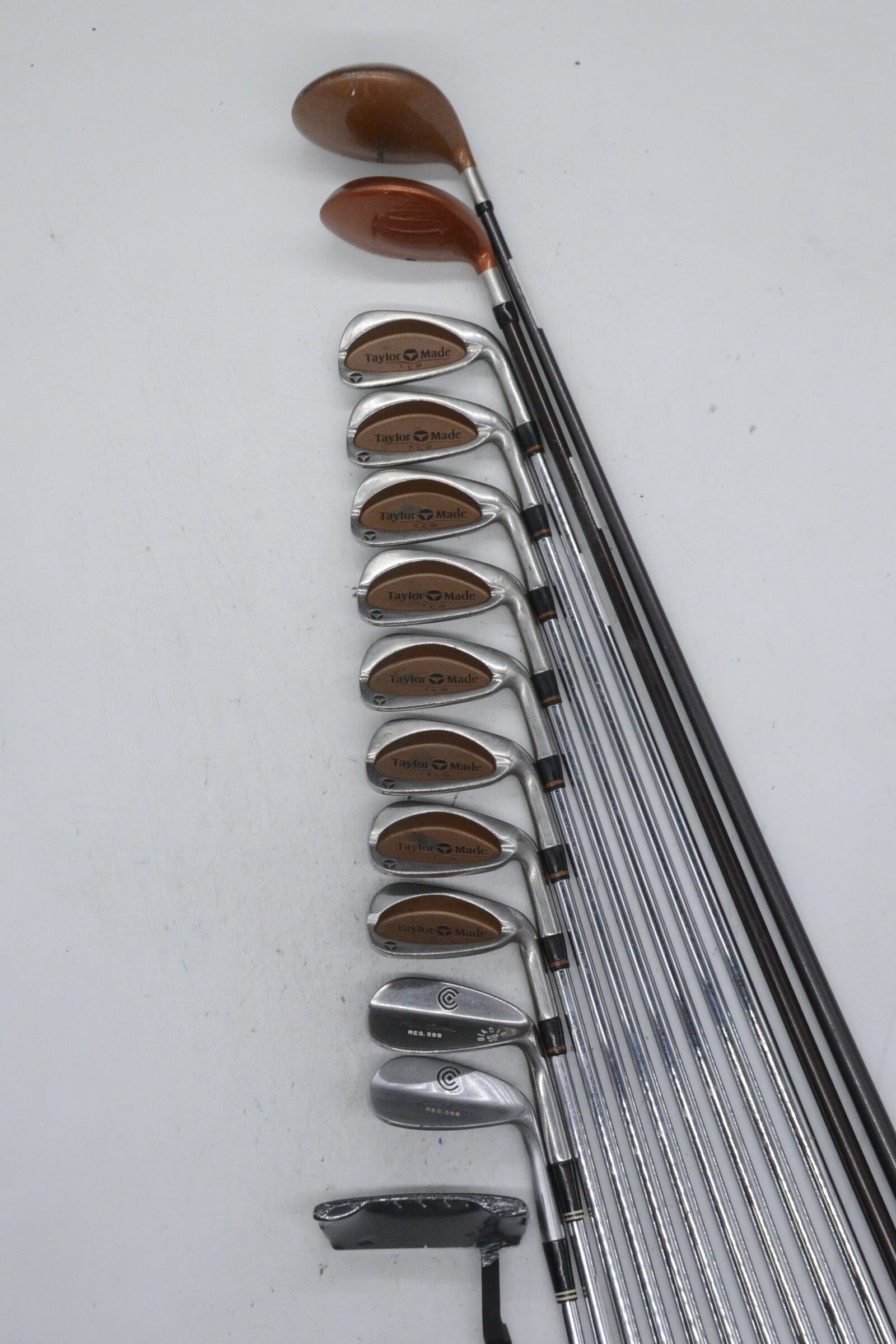 TaylorMade Burner LCG Mixed Full Set S Flex -0.25" Golf Clubs GolfRoots 