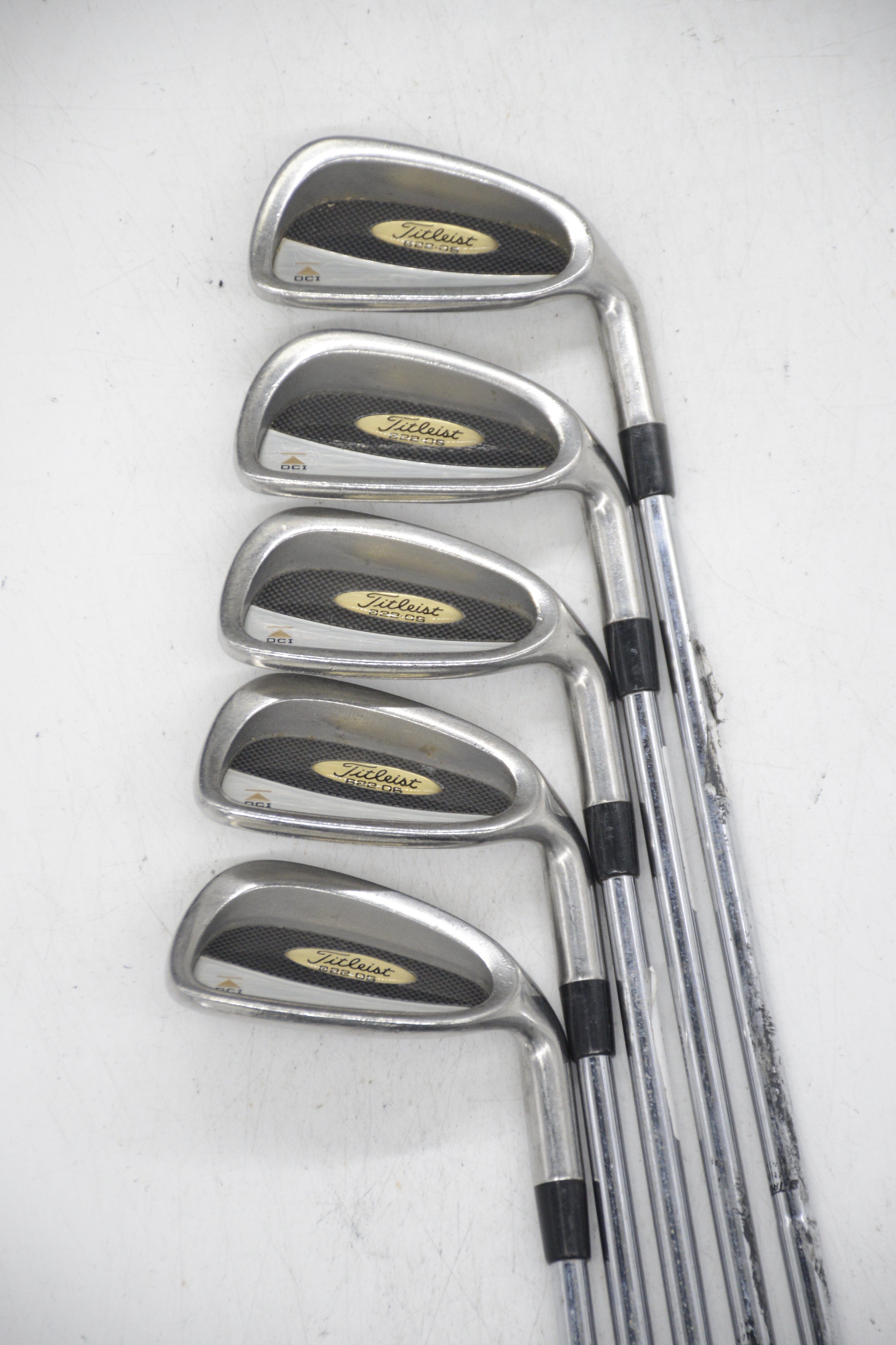 Titleist DCI 822 Oversize 6-PW Iron Set S Flex -0.25" Golf Clubs GolfRoots 