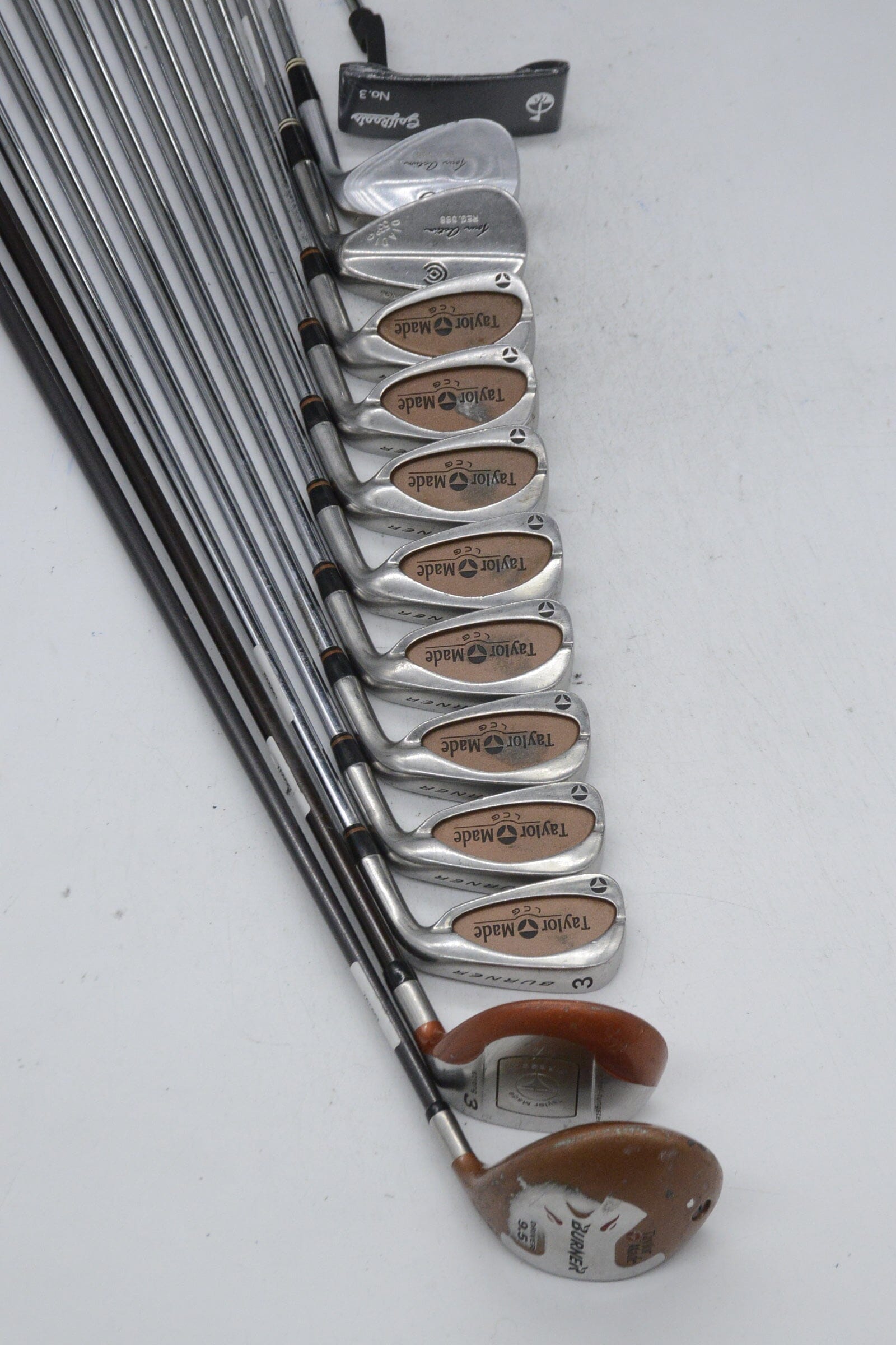 TaylorMade Burner LCG Mixed Full Set S Flex -0.25" Golf Clubs GolfRoots 