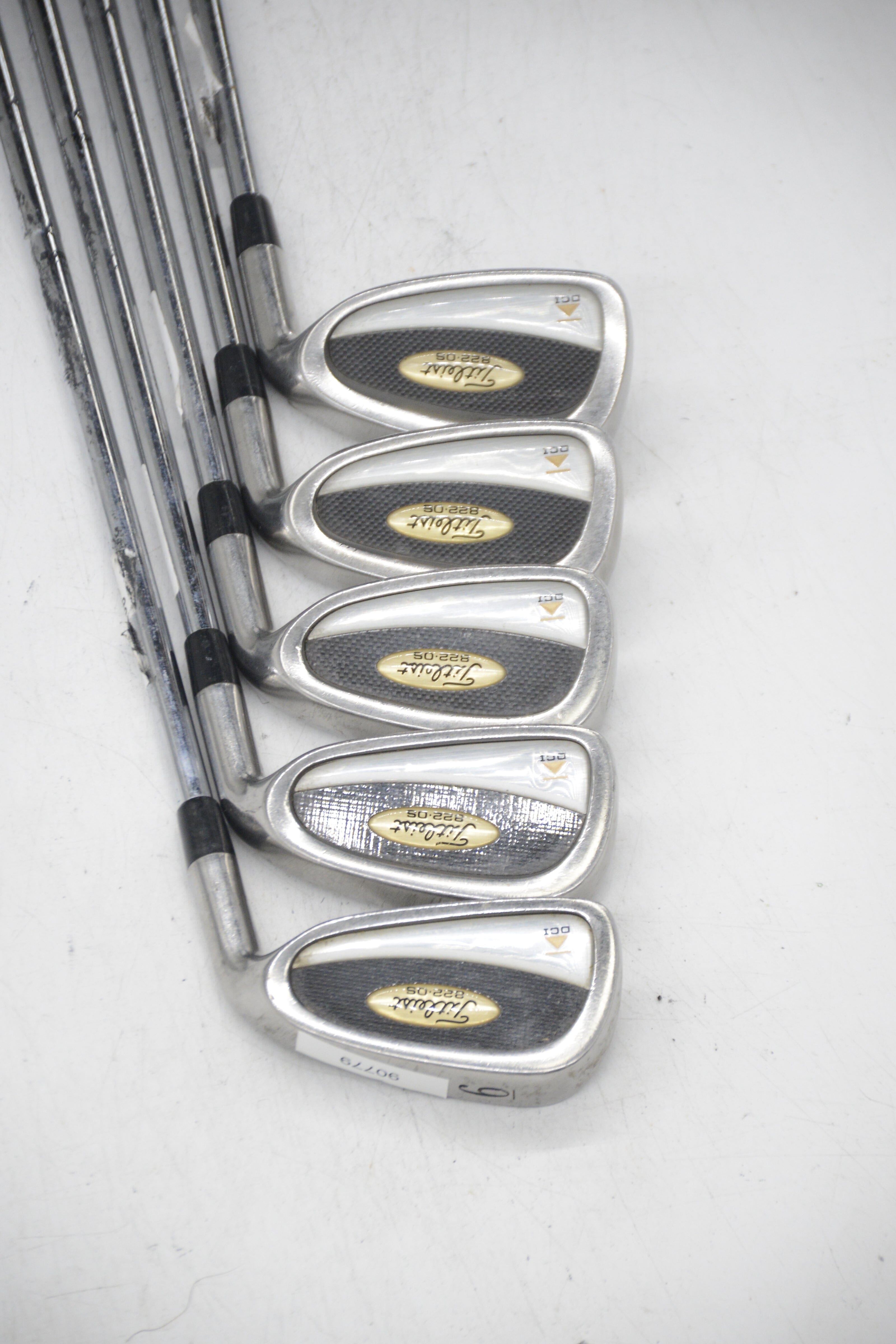 Titleist DCI 822 Oversize 6-PW Iron Set S Flex -0.25" Golf Clubs GolfRoots 