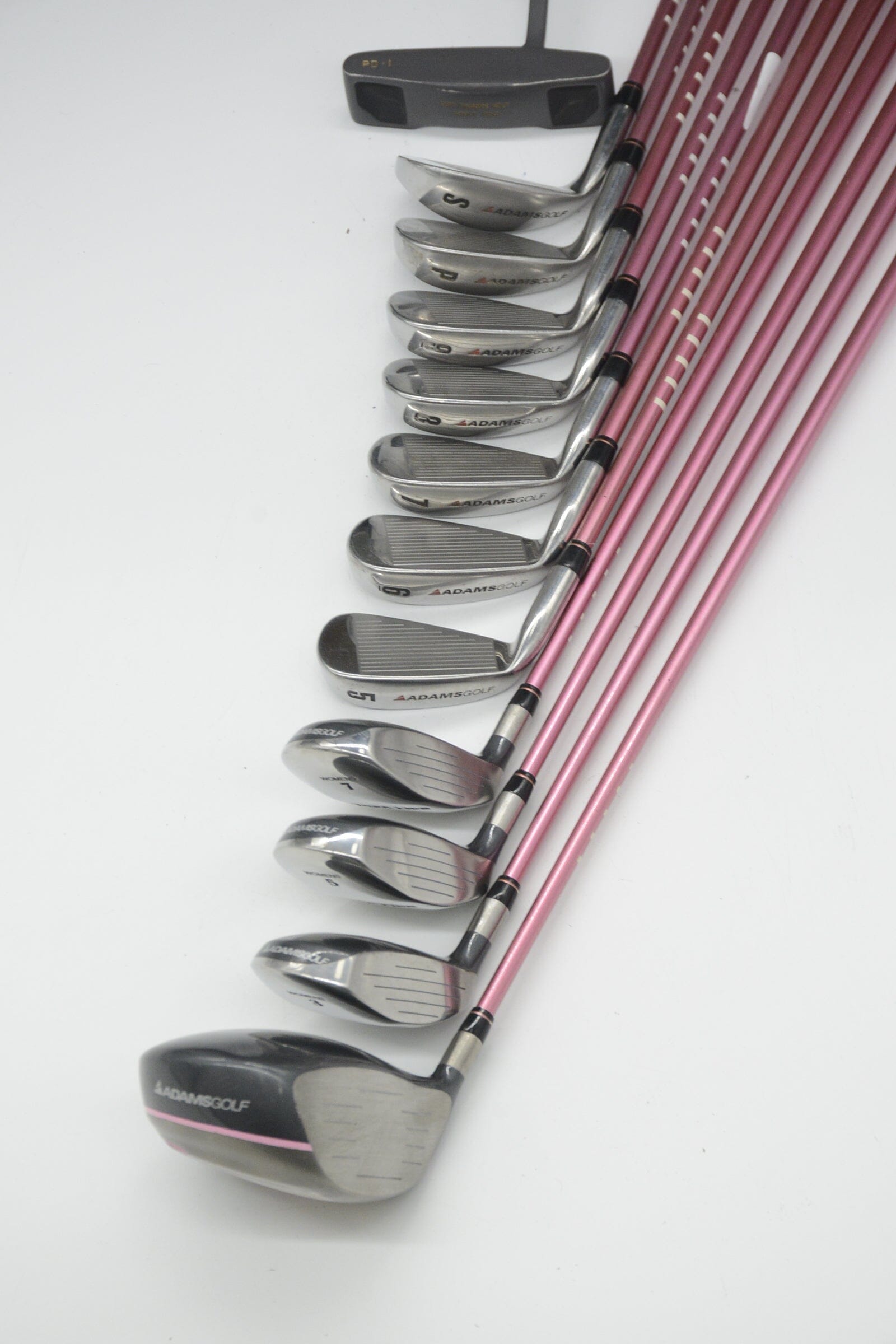 Women's Adams Tight Lies Plus Mixed Full Set W Flex -0.75" Golf Clubs GolfRoots 