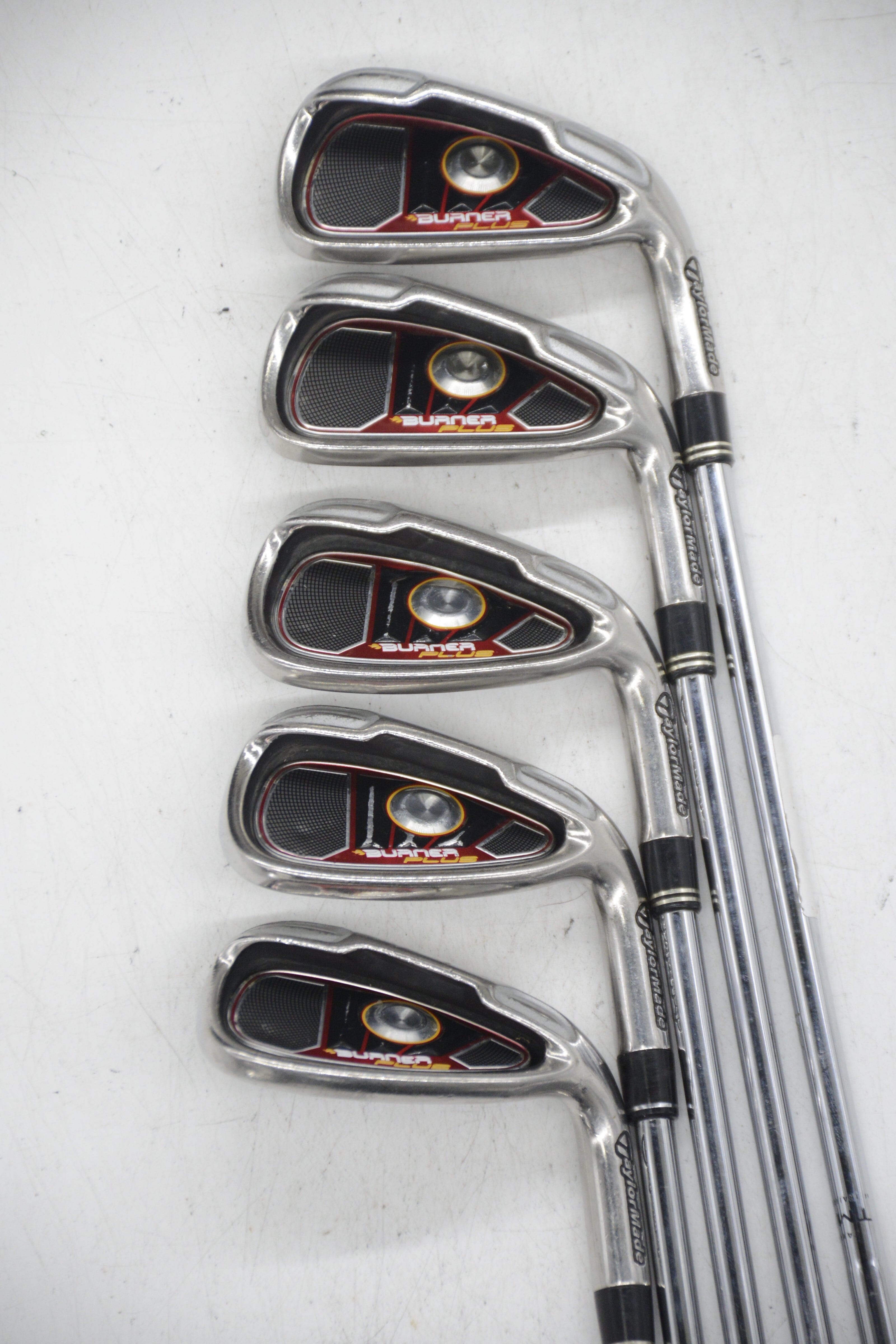 TaylorMade Burner Plus 5-6, 8-9, AW Iron Set S Flex +0.5" Golf Clubs GolfRoots 