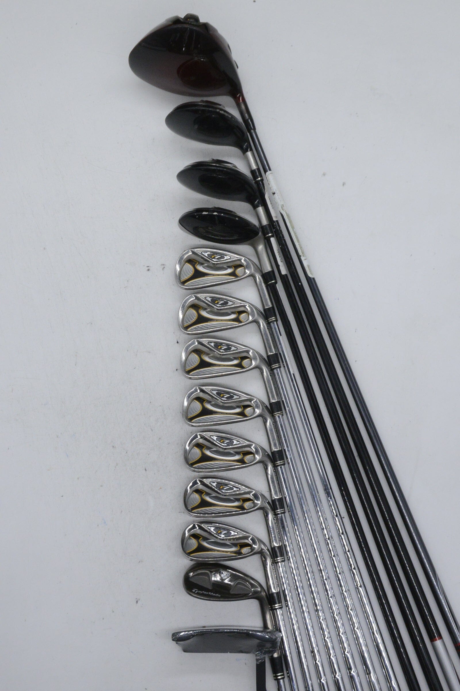 TaylorMade R7 Mixed Full Set S Flex Std Length Golf Clubs GolfRoots 
