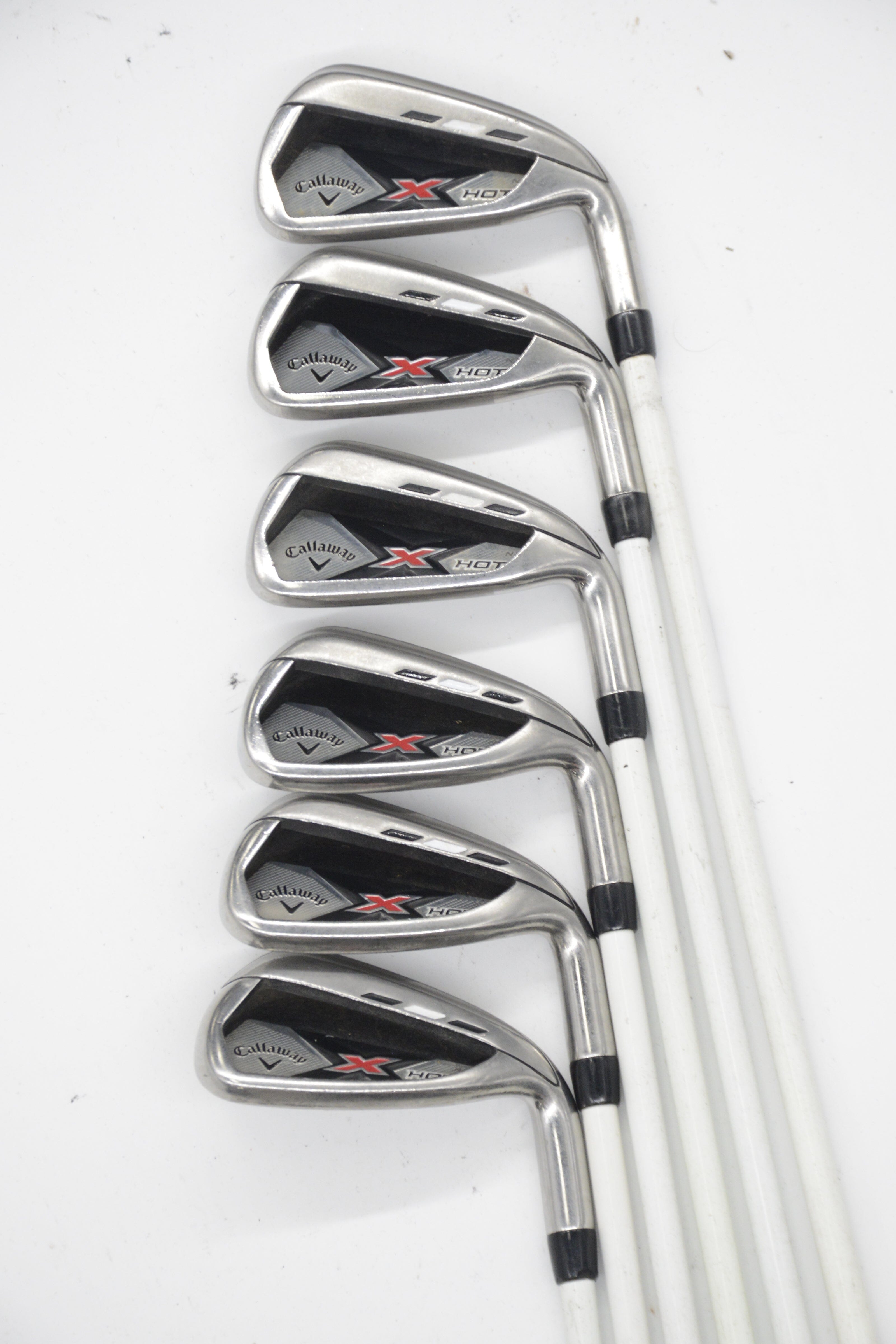 Callaway X Hot N14 5-PW Iron Set R Flex -0.5" Golf Clubs GolfRoots 