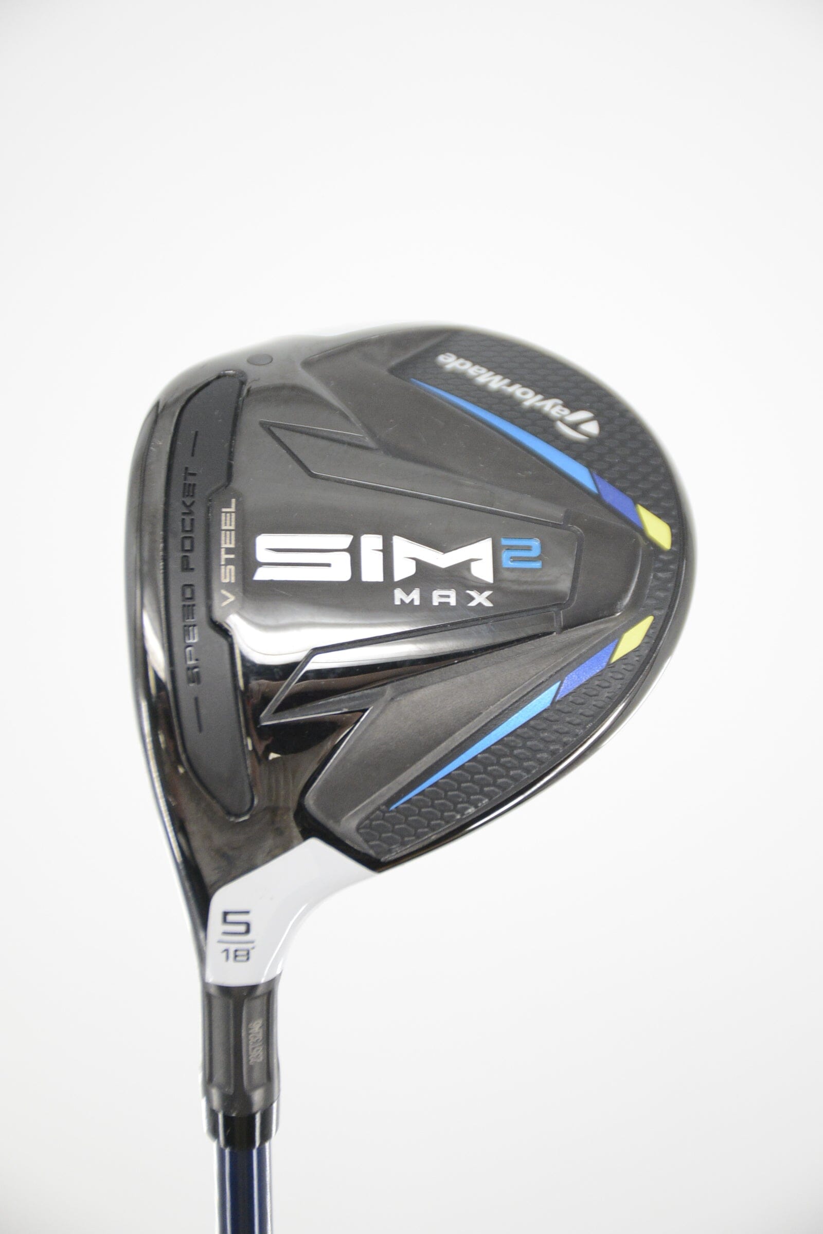 Lefty TaylorMade SIM2 Max Steel 5 Wood R Flex 42.25" Golf Clubs GolfRoots 