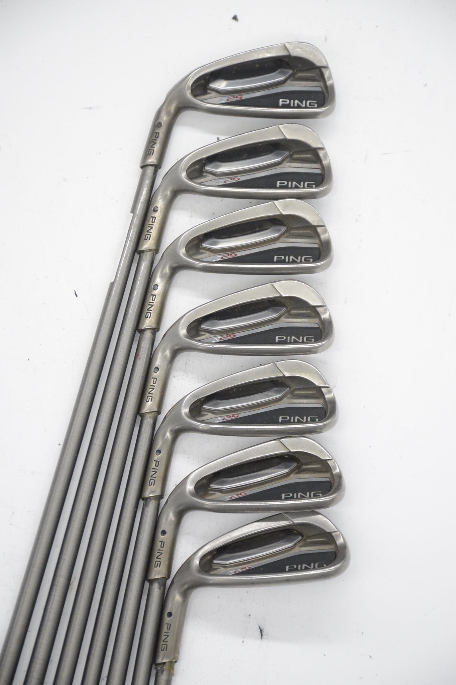 Lefty Ping G25 4-PW Iron Set X Flex -0.75" Golf Clubs GolfRoots 