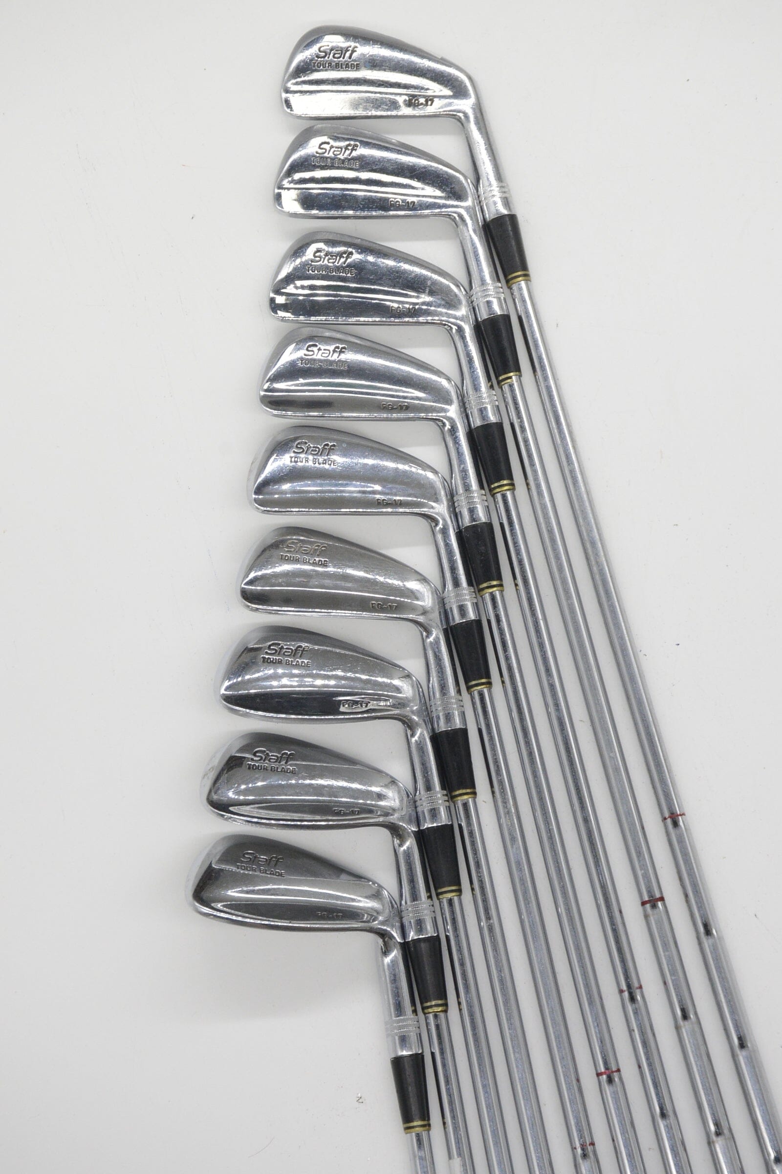 Wilson Staff Tour Blade 1-5, 7-PW Iron Set S Flex +0.5" Golf Clubs GolfRoots 